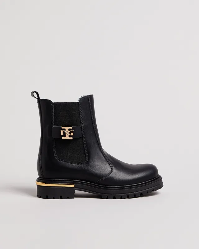 Nerogiardini Bottines Fille Cuir Memory Foam