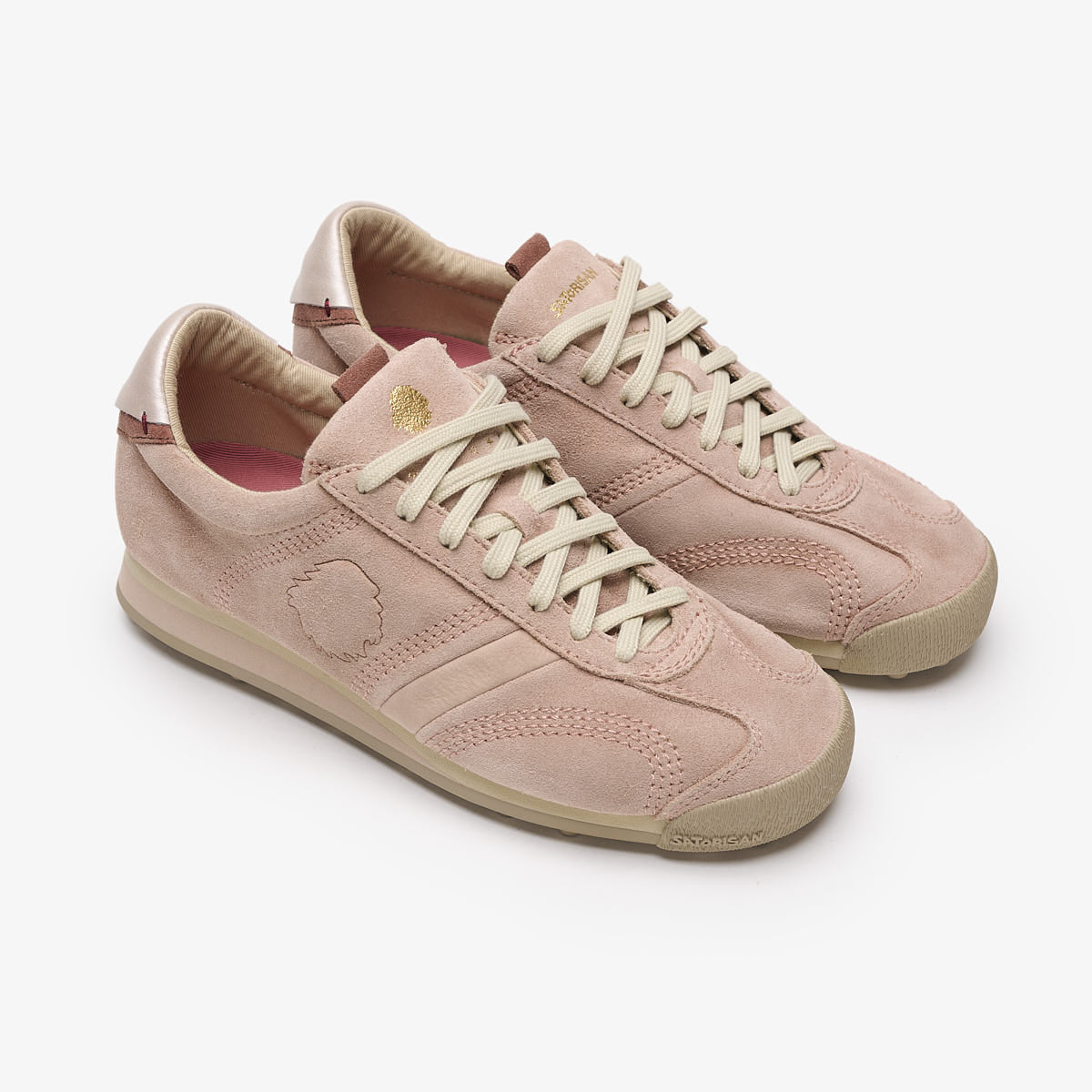 Satorisan Stardust Suede baskets daim beige nomad
