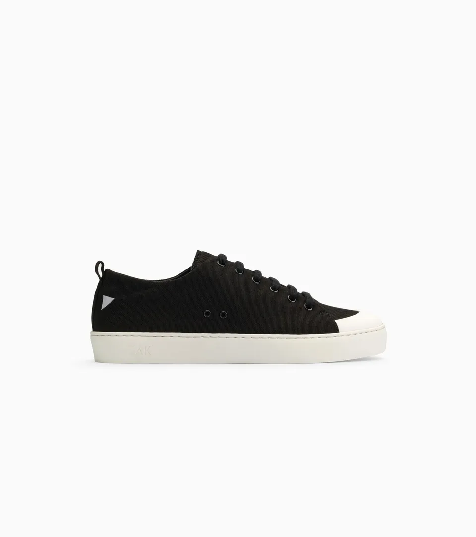 JAK Glove baskets toile noir vegan coton bio