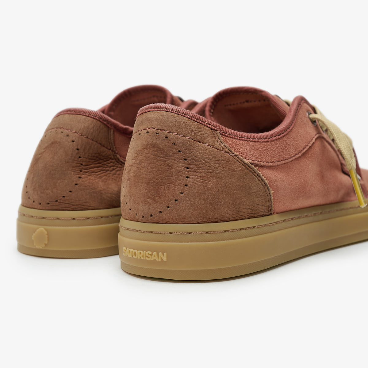 Satorisan Heisei Suede baskets Terracota Bronze daim