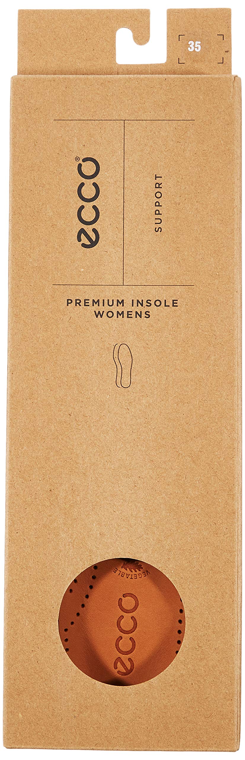 ECCO Semelles intérieures femme cuir marron 41 EU