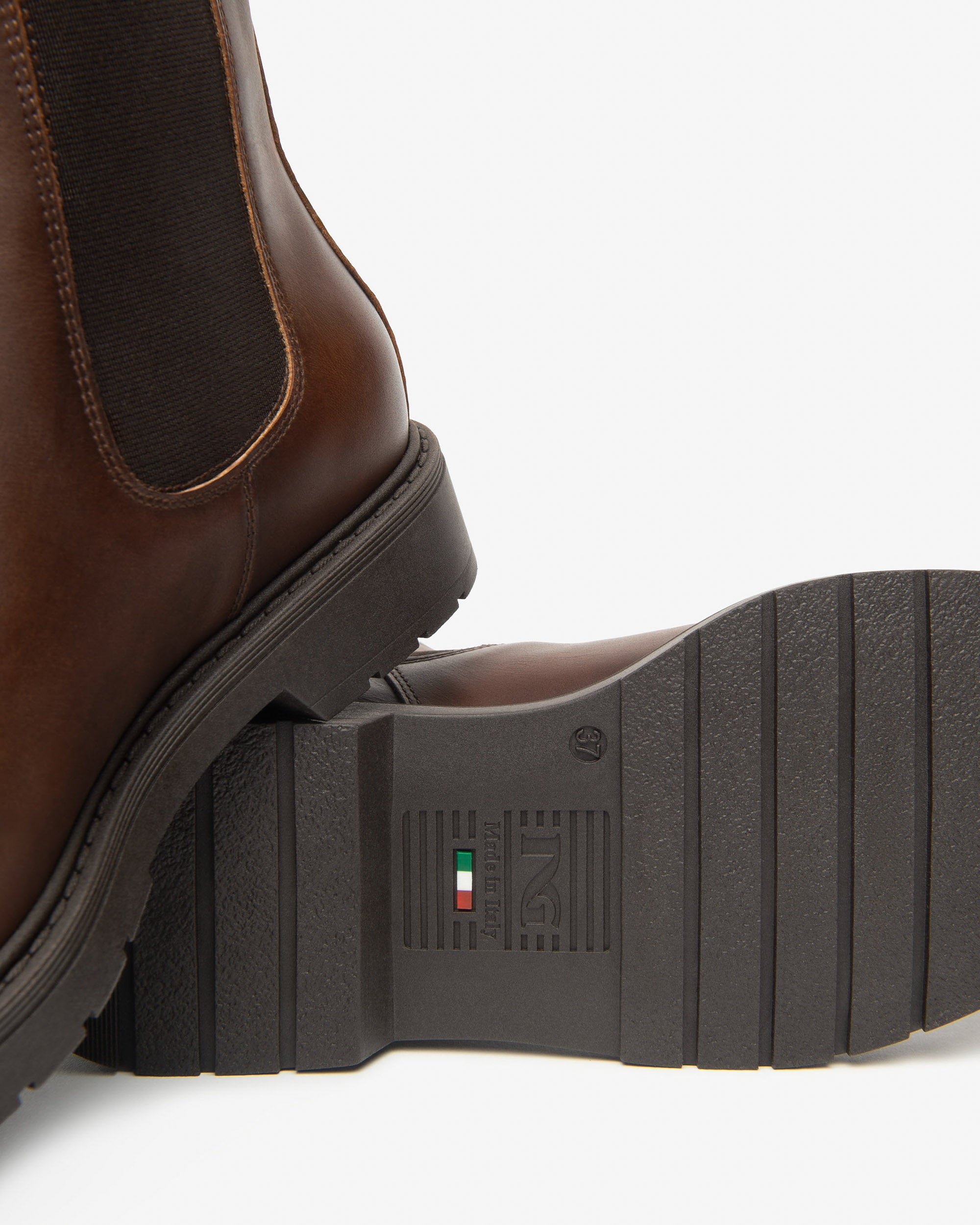NeroGiardini Chelsea bottines chelsea femme cuir tissu