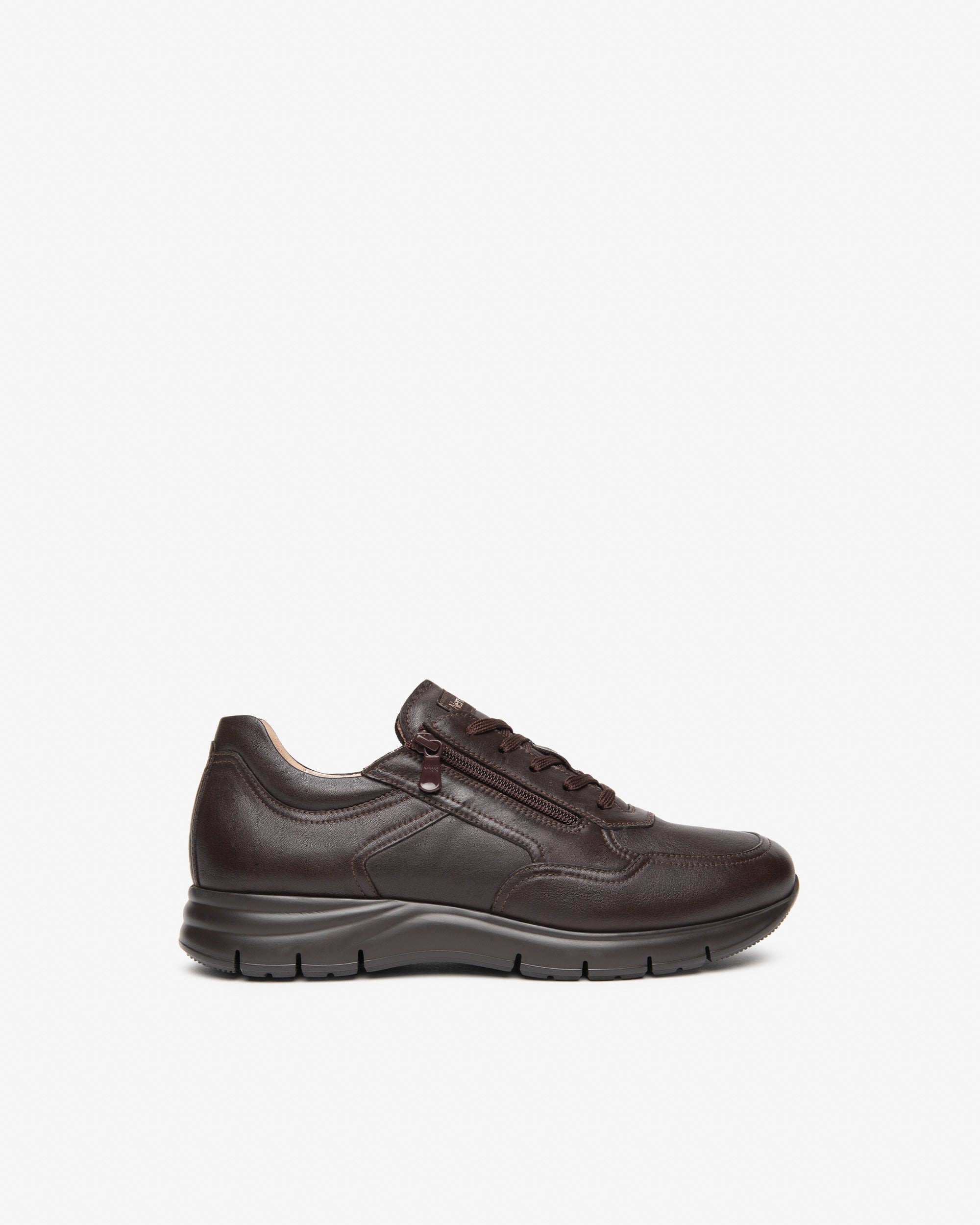 NeroGiardini Sneakers Homme Cuir Zip - Marche en Ville