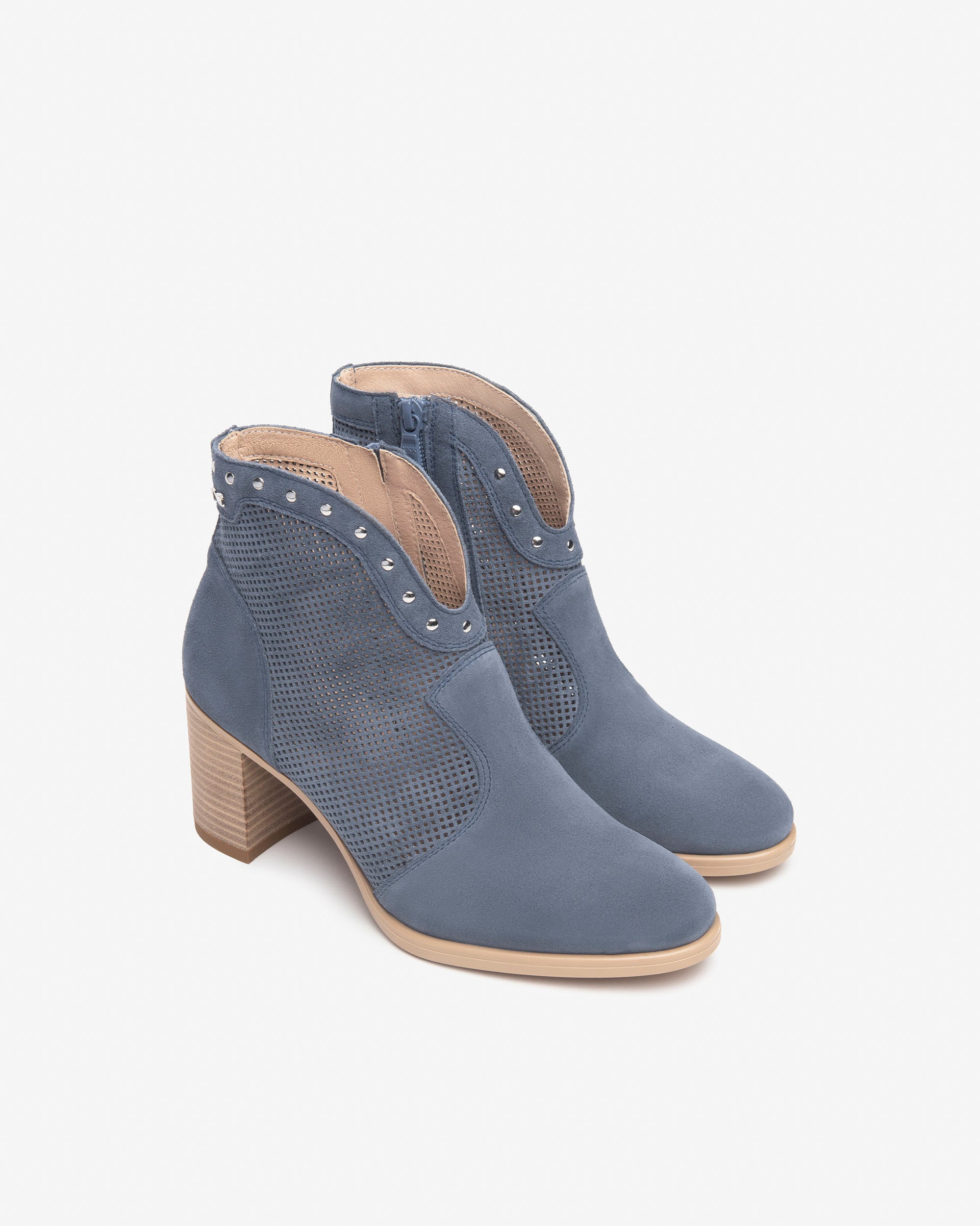 NeroGiardini Bottines Femme Velours Confort Ville