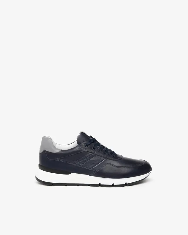 NeroGiardini Sneakers Homme en Cuir DryGo Confort
