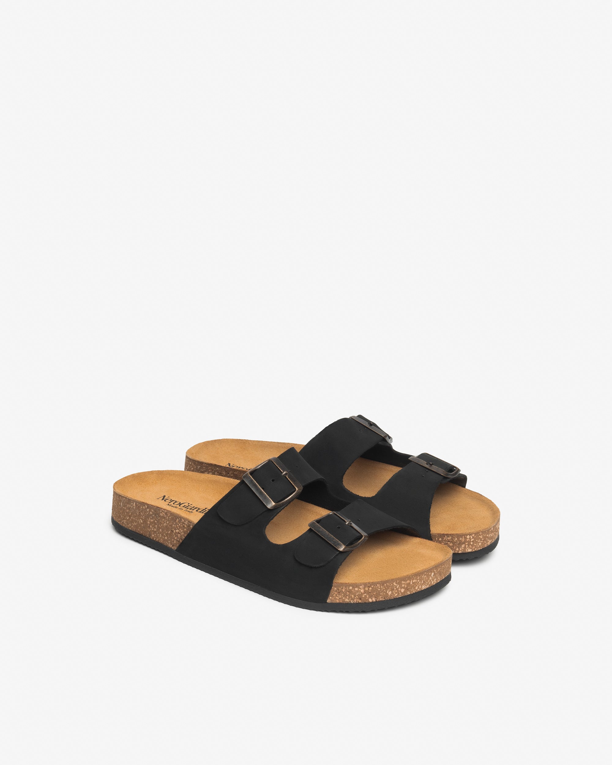 NeroGiardini Mules Homme Cuir Confort Pointure Exacte