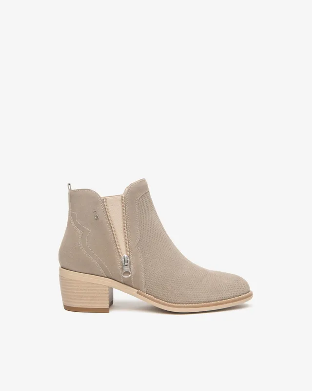 NeroGiardini Bottines Femme Cuir Velours