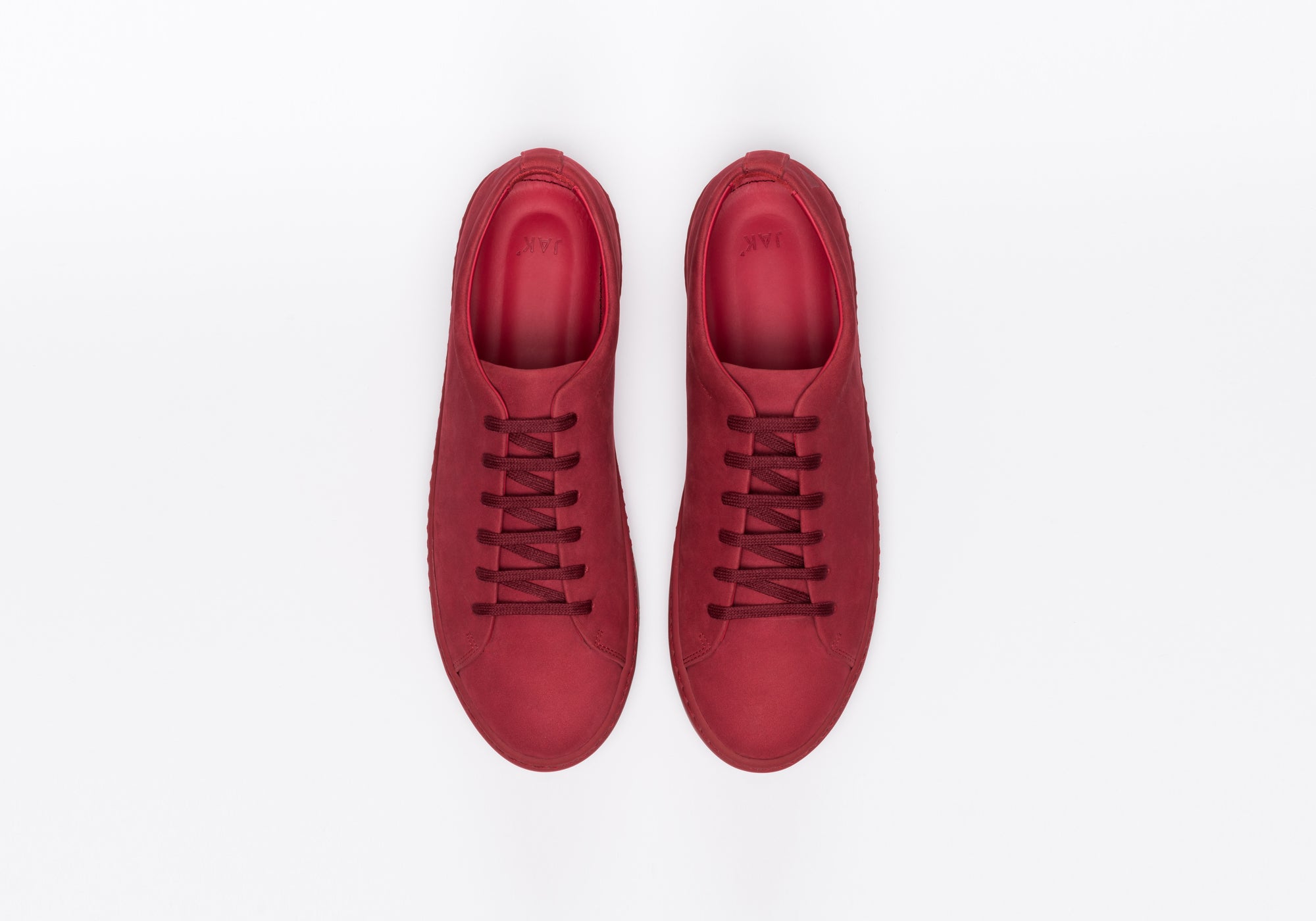 JAK Royal Nubuck Berry sneakers nubuck rouge