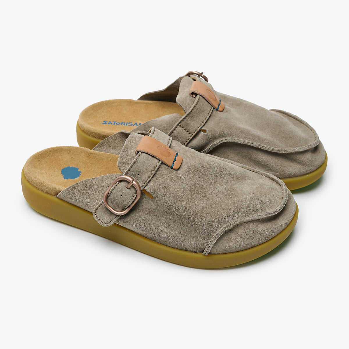 Satorisan Hoote Lux slip on gris daim