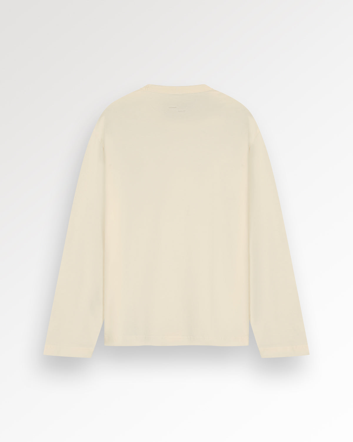 Filling Pieces Longsleeve Boxy t-shirt blanc antique homme