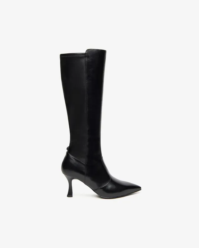 NeroGiardini Bottes Femme Cuir Technique 38 Talon 75mm
