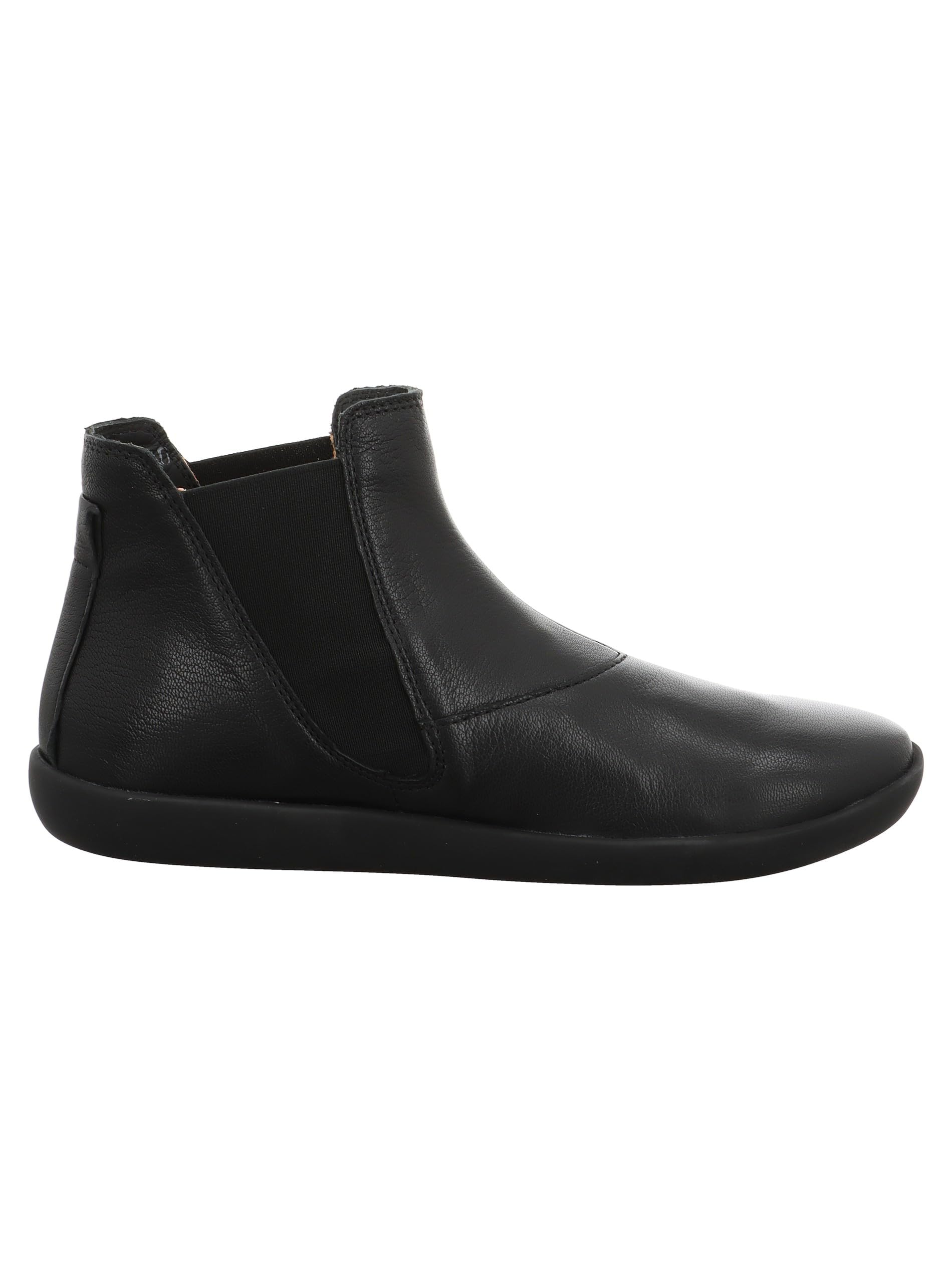Think Derby chaussure femme cuir noir doublure cuir marche