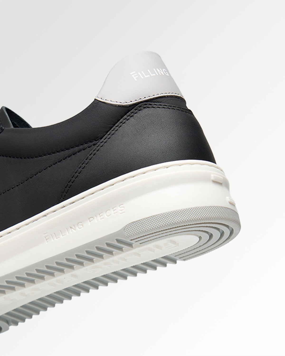 Filling Pieces Mondo Trim Sneakers Cuir Noir Homme 42