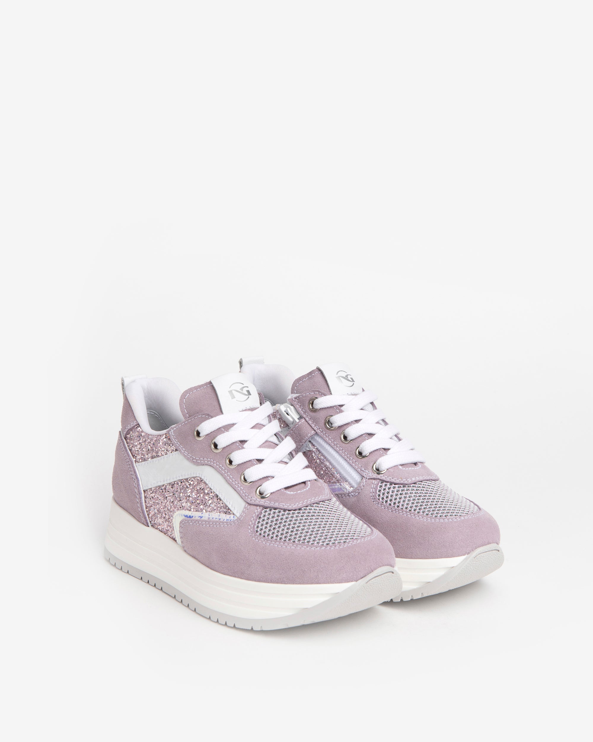 NeroGiardini Sneakers Teens Fille Daim Cuir Légères