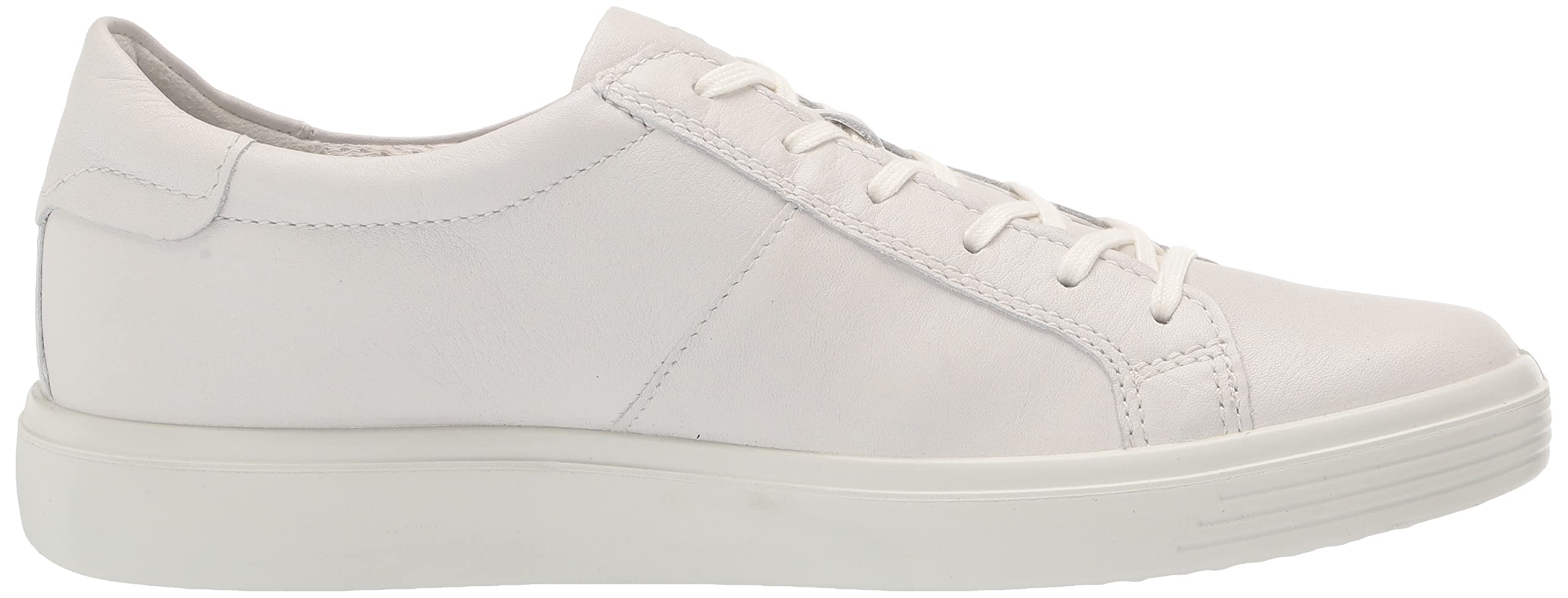 ECCO SOFT 7 Classic basket femme blanche lacets contrastés