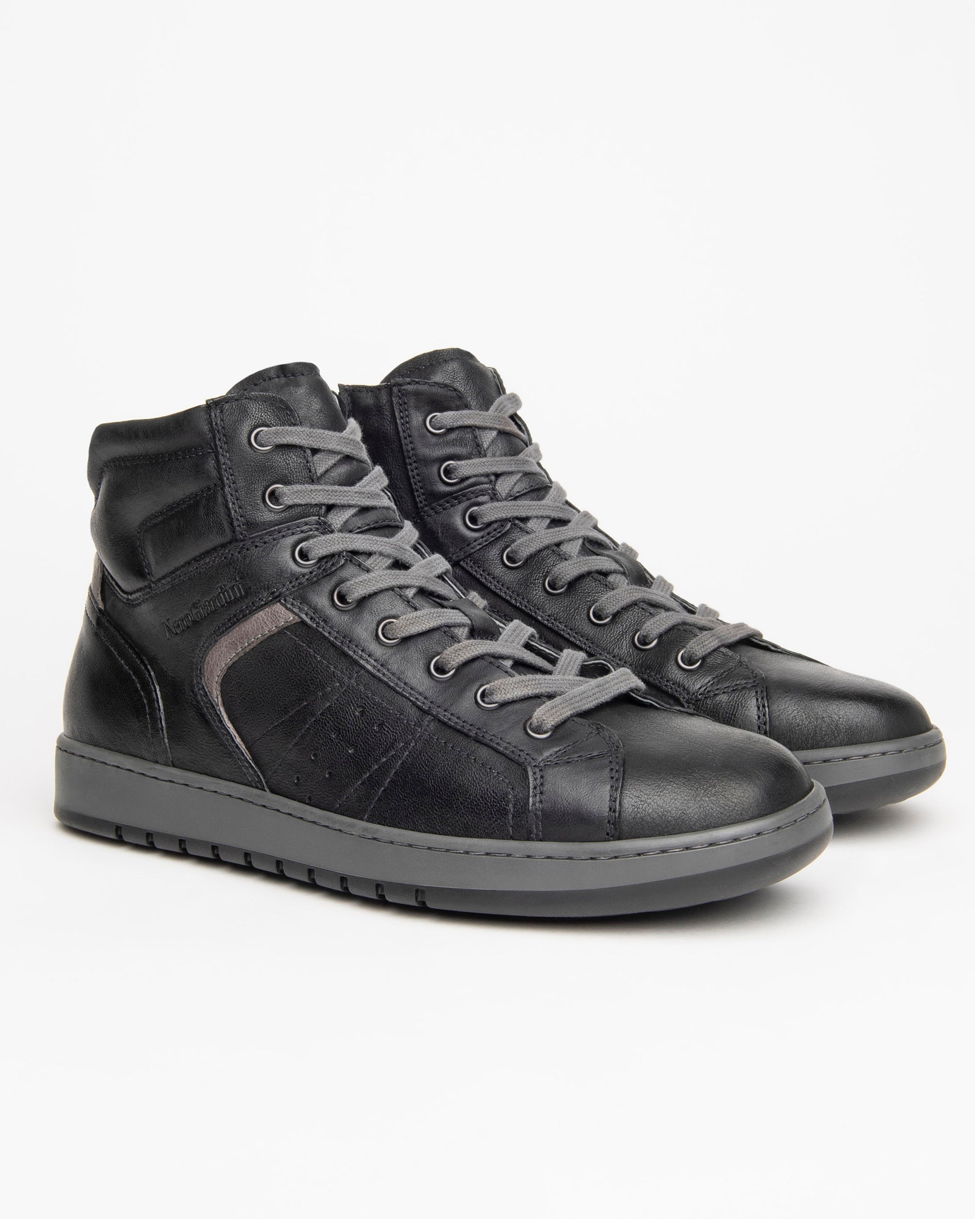 NeroGiardini Sneakers Montantes Homme Cuir Zip 39-46