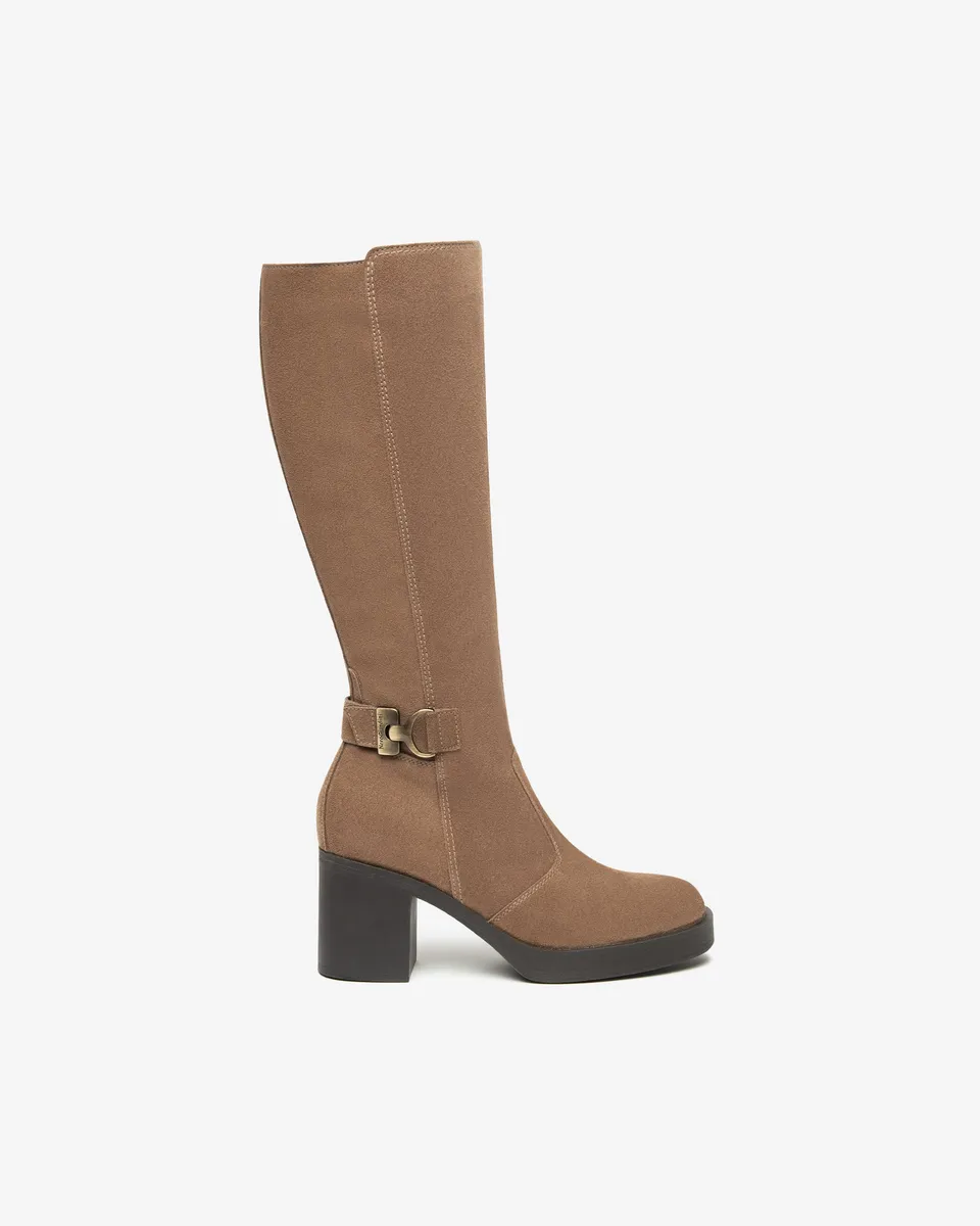 NeroGiardini Bottes Femme Cuir Velours Confort Hiver 35-41
