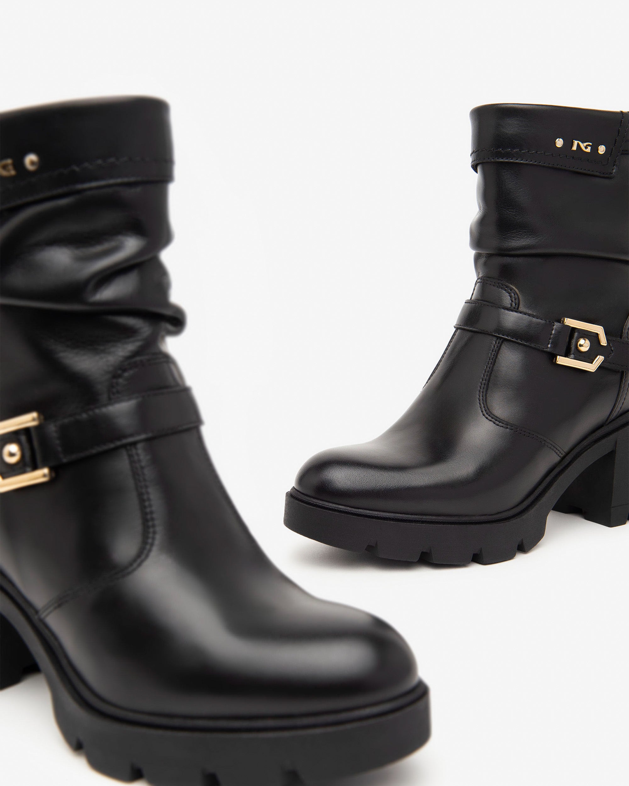 NeroGiardini Bottines Femme Cuir Stivaletti Confort