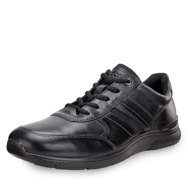 ECCO Irving Sneaker Homme cuir nubuck lacets