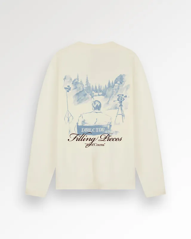 Filling Pieces Longsleeve Director t-shirt coton bio