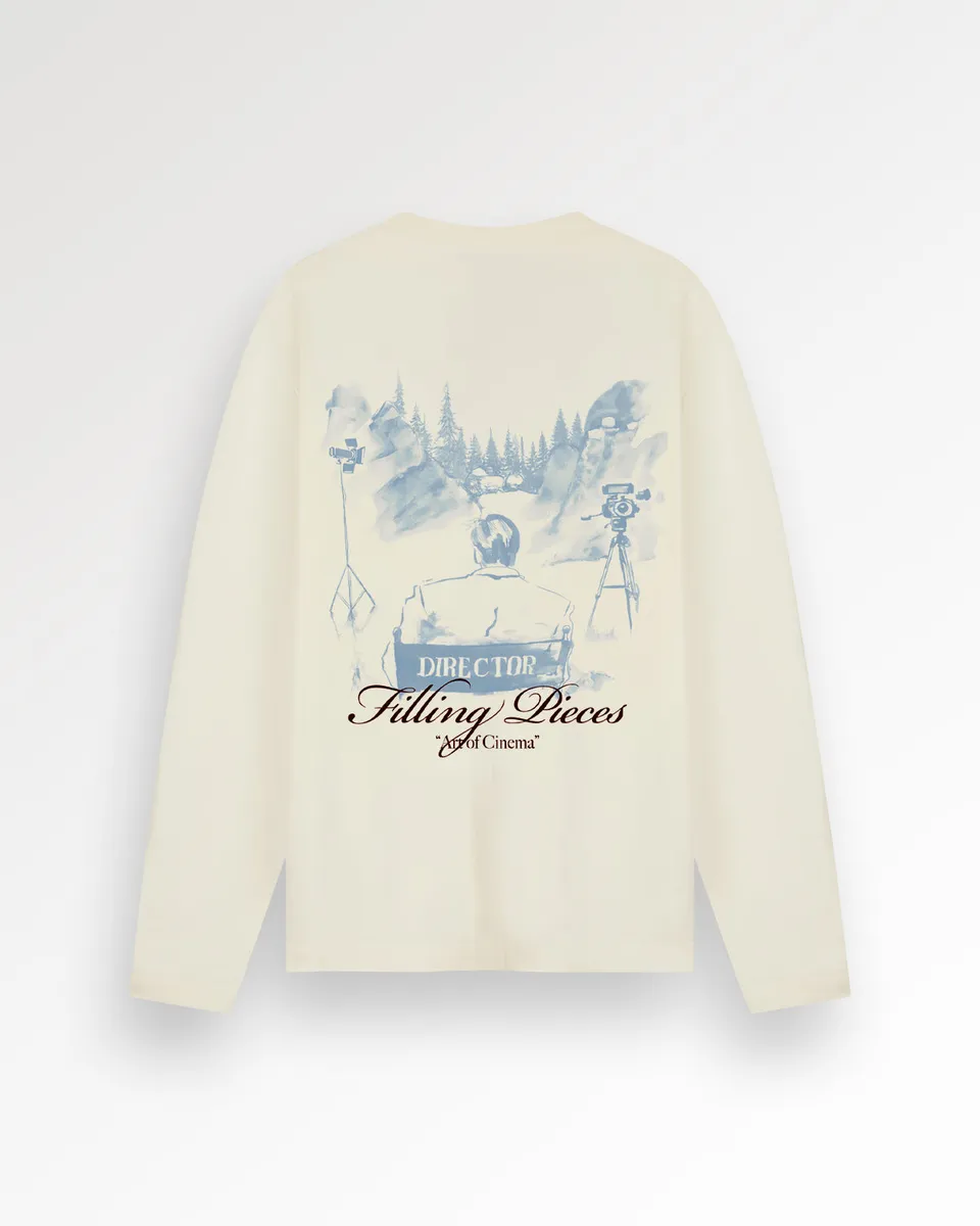 Filling Pieces Longsleeve Director t-shirt coton bio
