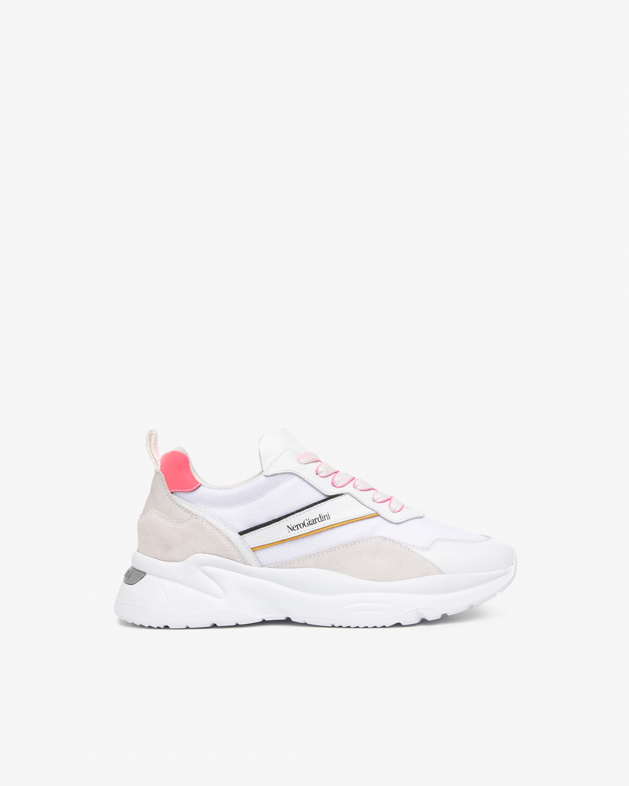 NeroGiardini Sneakers Femme Cuir et Velours Confort