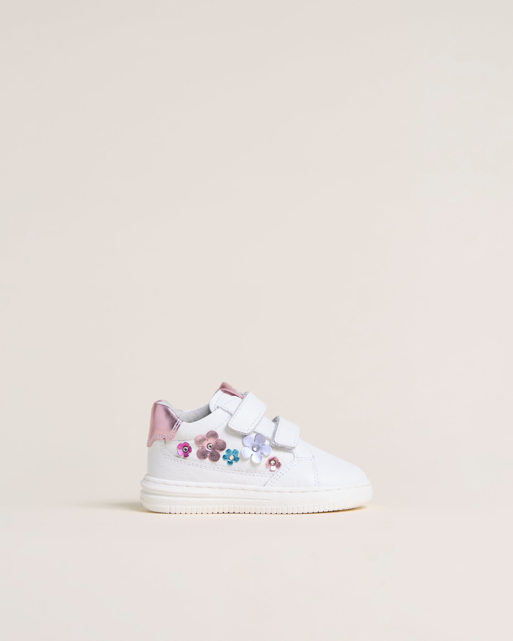 NeroGiardini Sneakers Fille Cuir Technique Cousu Strobel