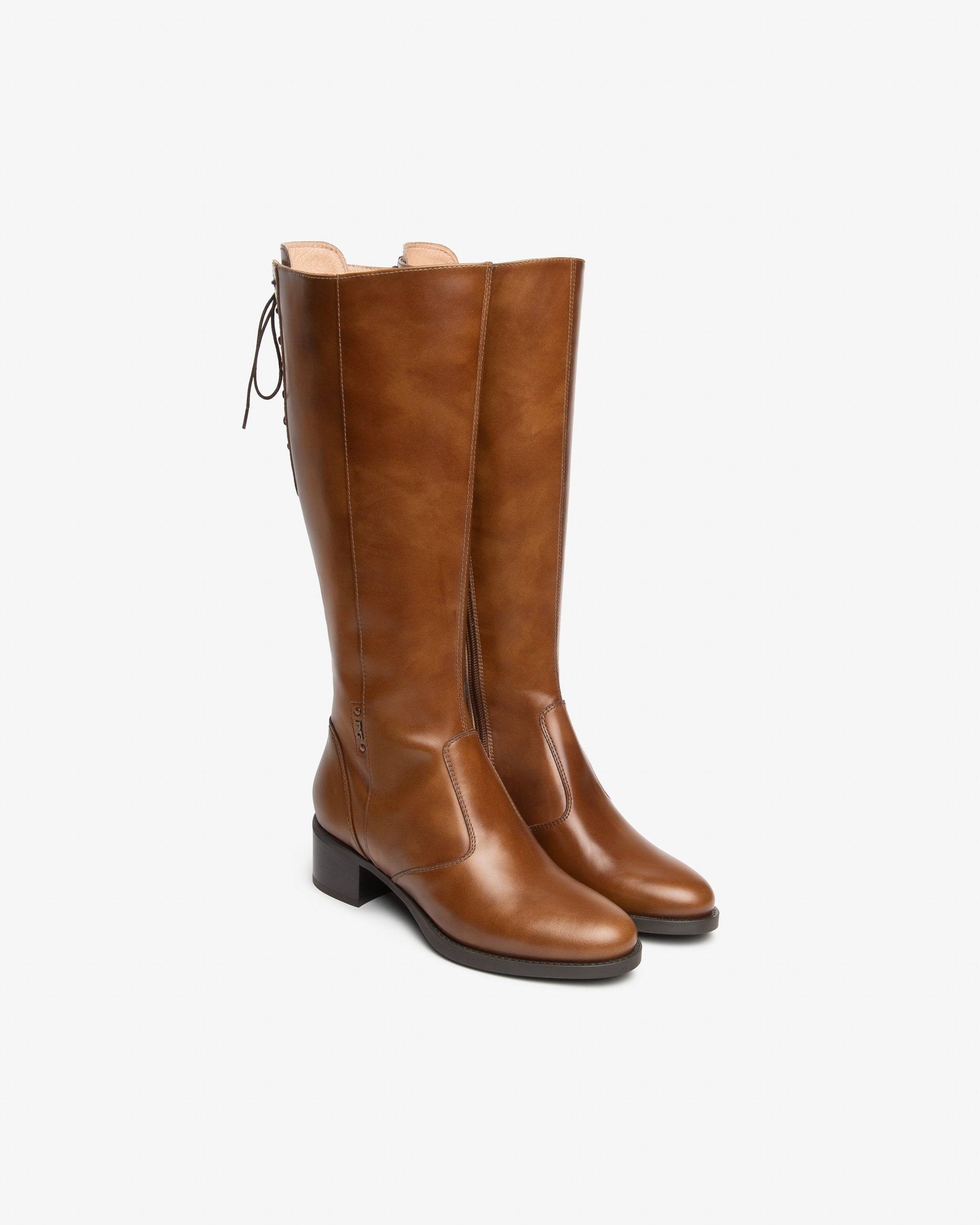 NeroGiardini Bottes Cuir Femme Talon 40 mm