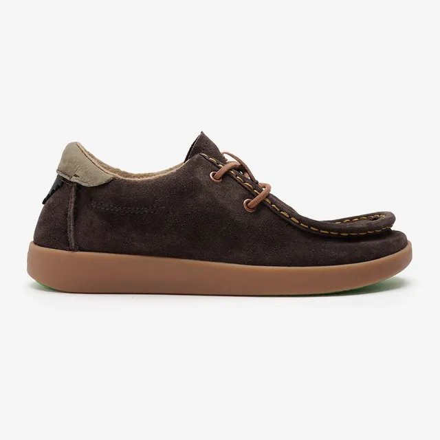 Satorisan Kwahu Winter Suede baskets Hazel Shadow Amber daim hiver