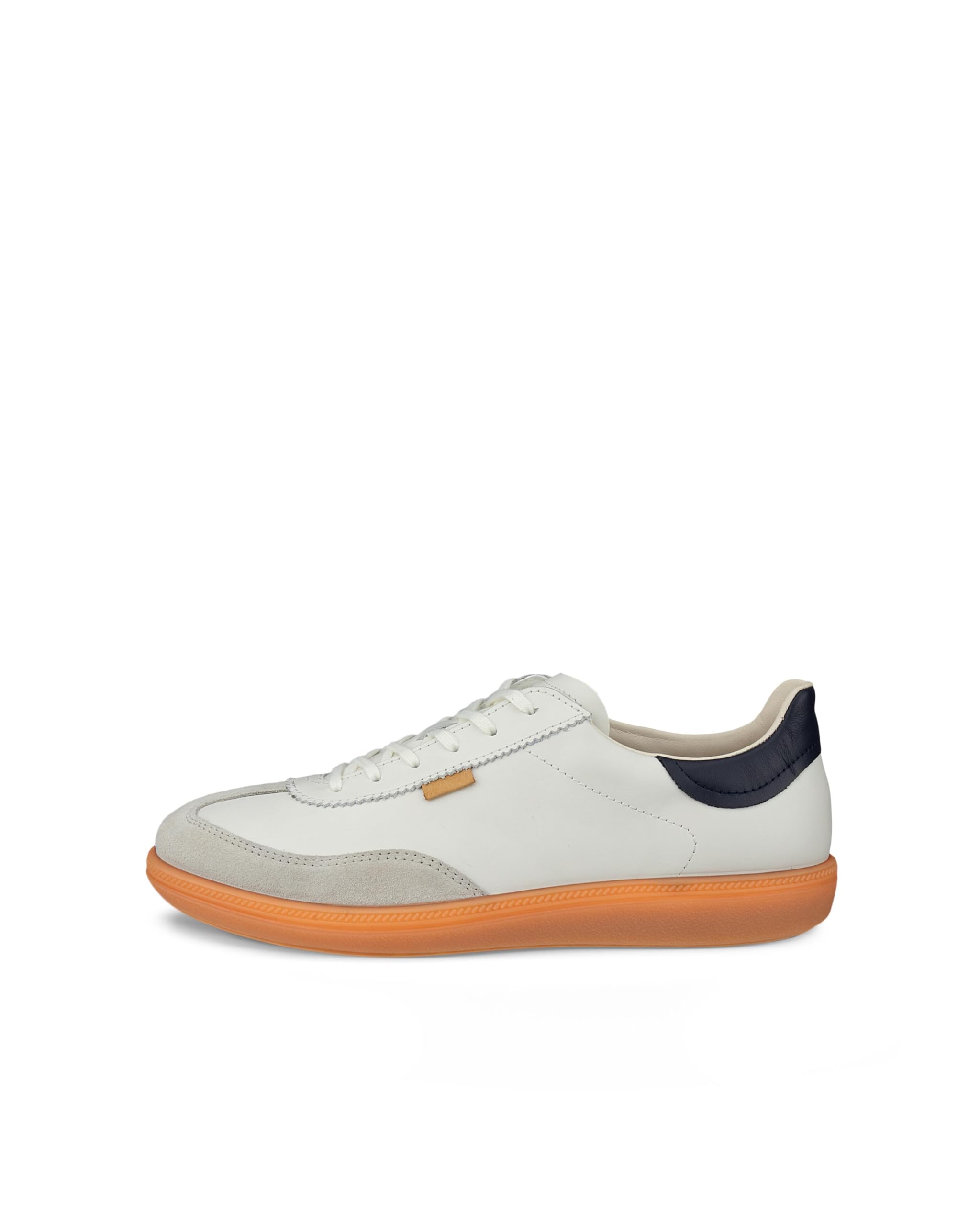ECCO Soft 7 basket femme blanc cuir daim