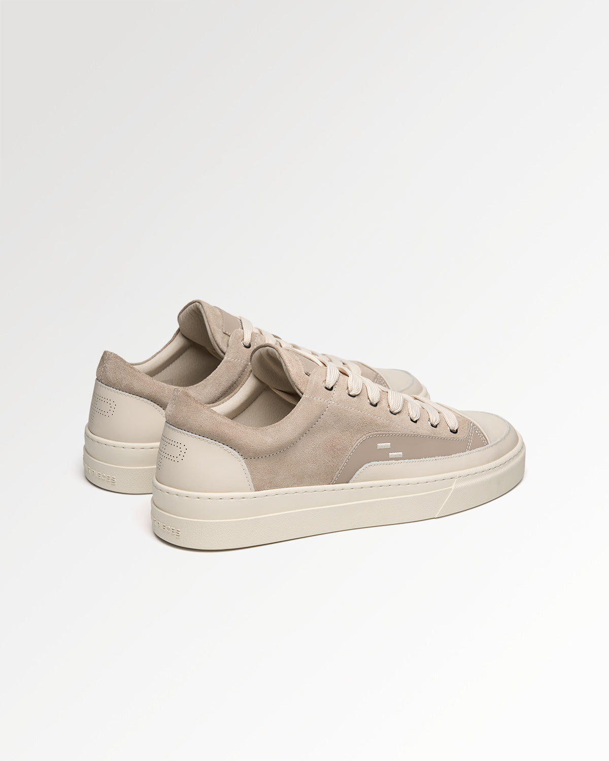 Filling Pieces Riviera baskets crème suède cuir