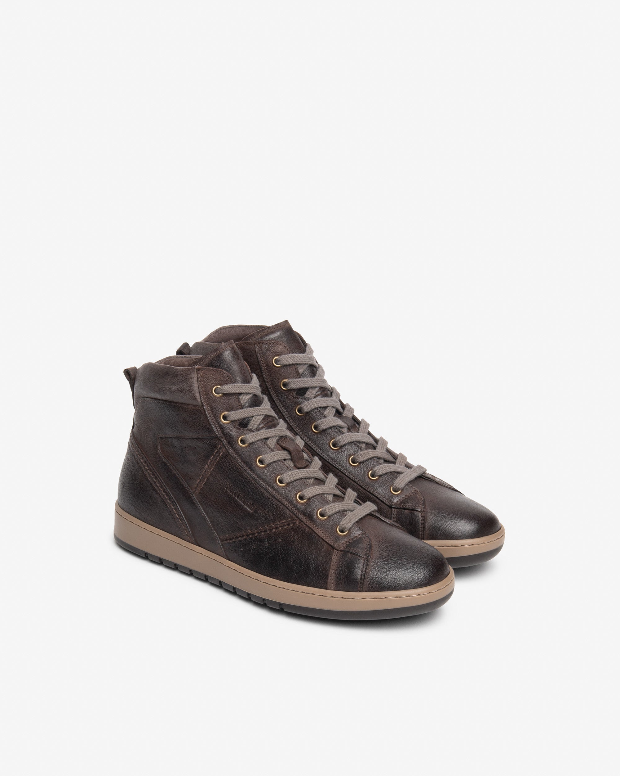 NeroGiardini Sneakers Montantes Homme Cuir Zip