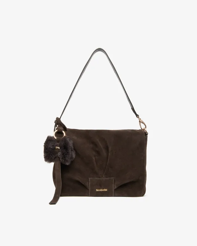 NeroGiardini Sacs Femme Cuir Daim Bandoulière