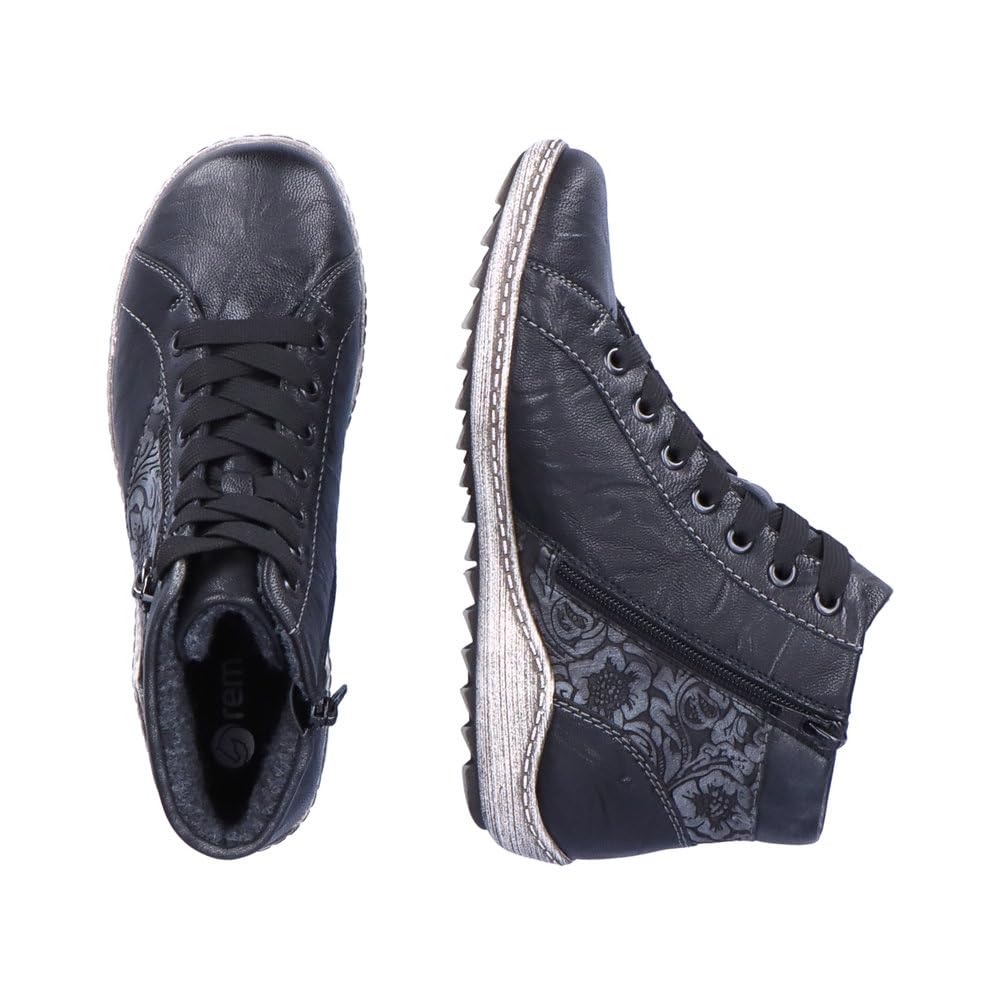 Remonte R1497 Bottine Femme Cuir Noir 39 EU