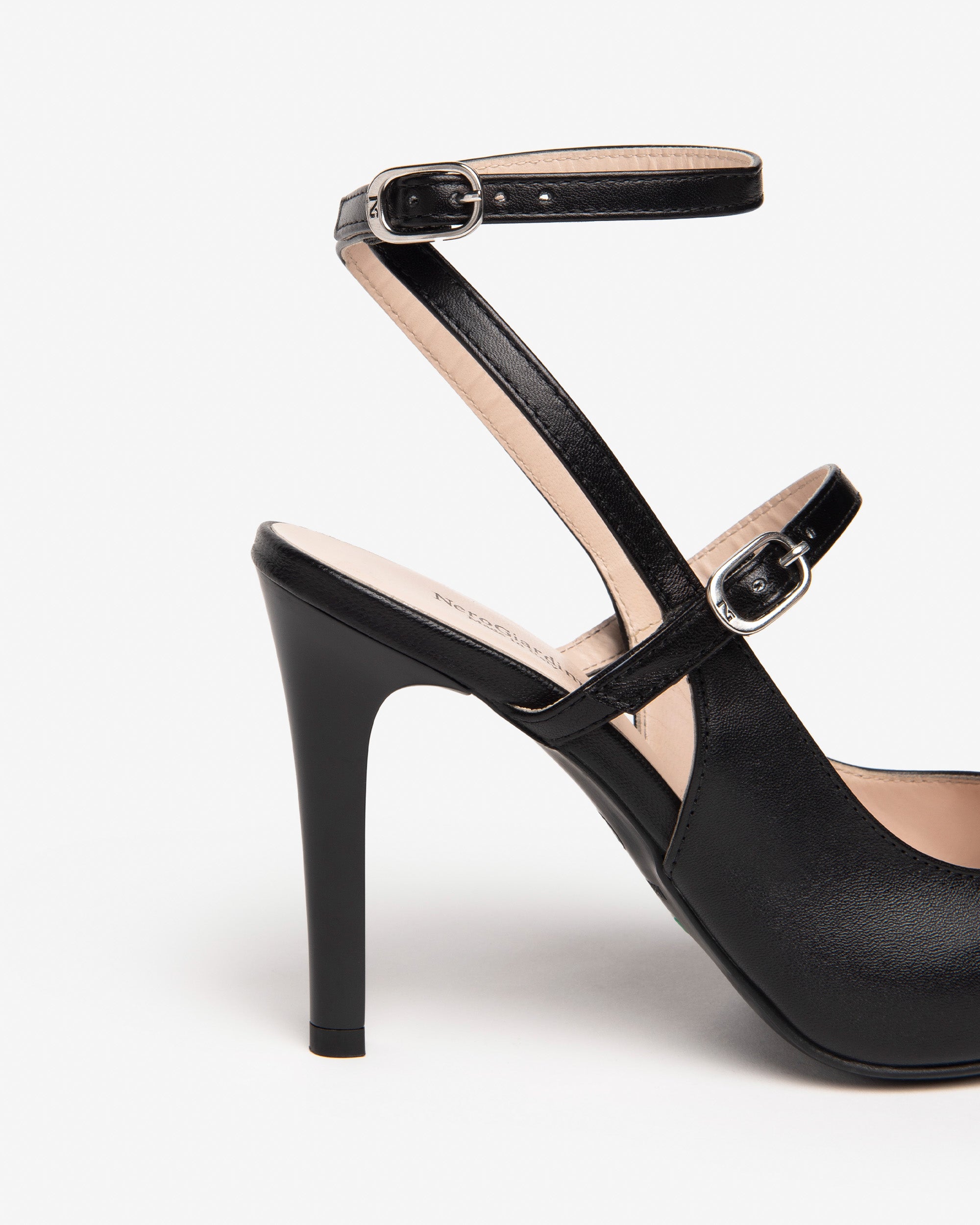 NeroGiardini Escarpins Slingback Cuir Femme Italie