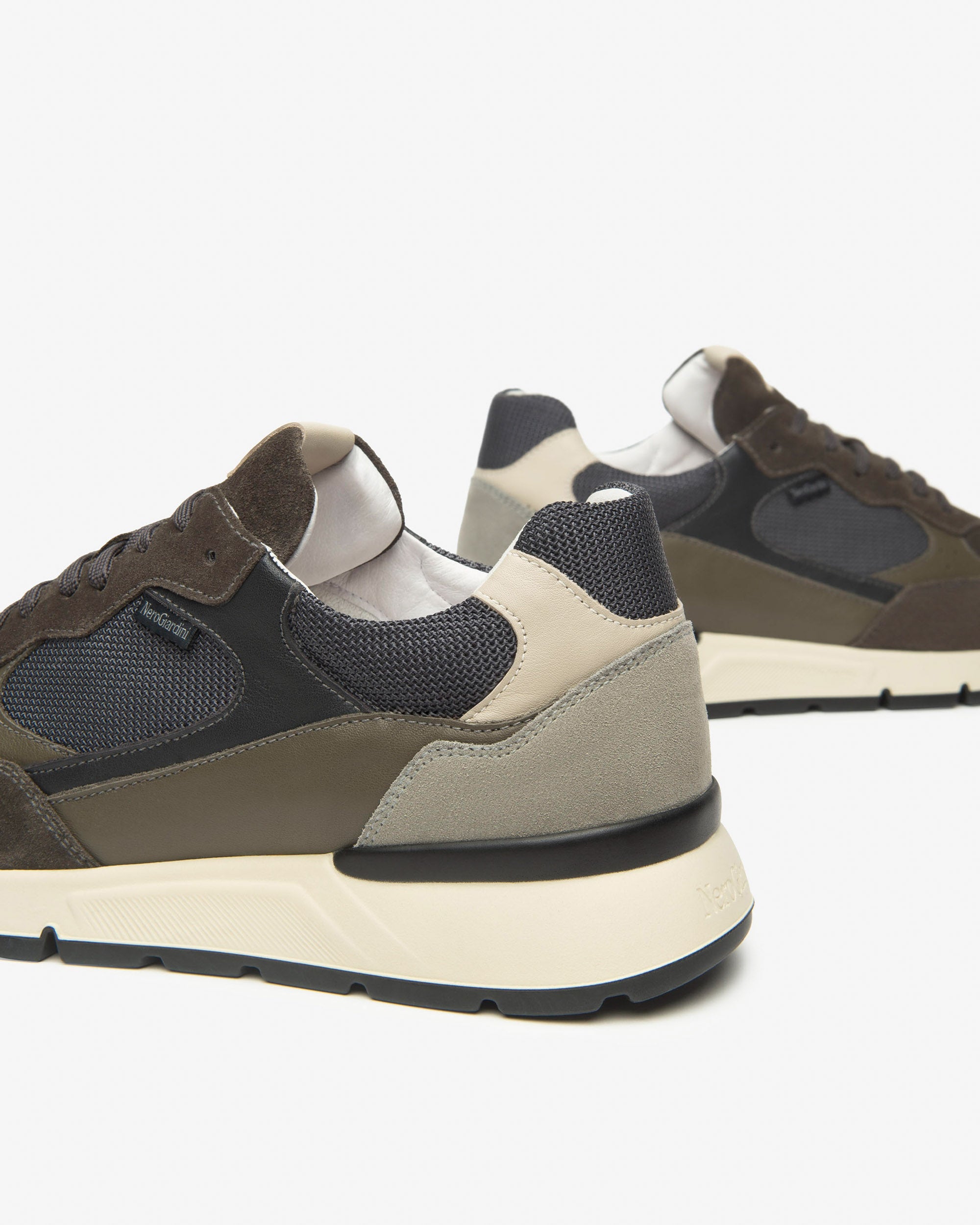 NeroGiardini Sneakers sneakers homme cuir toile 42