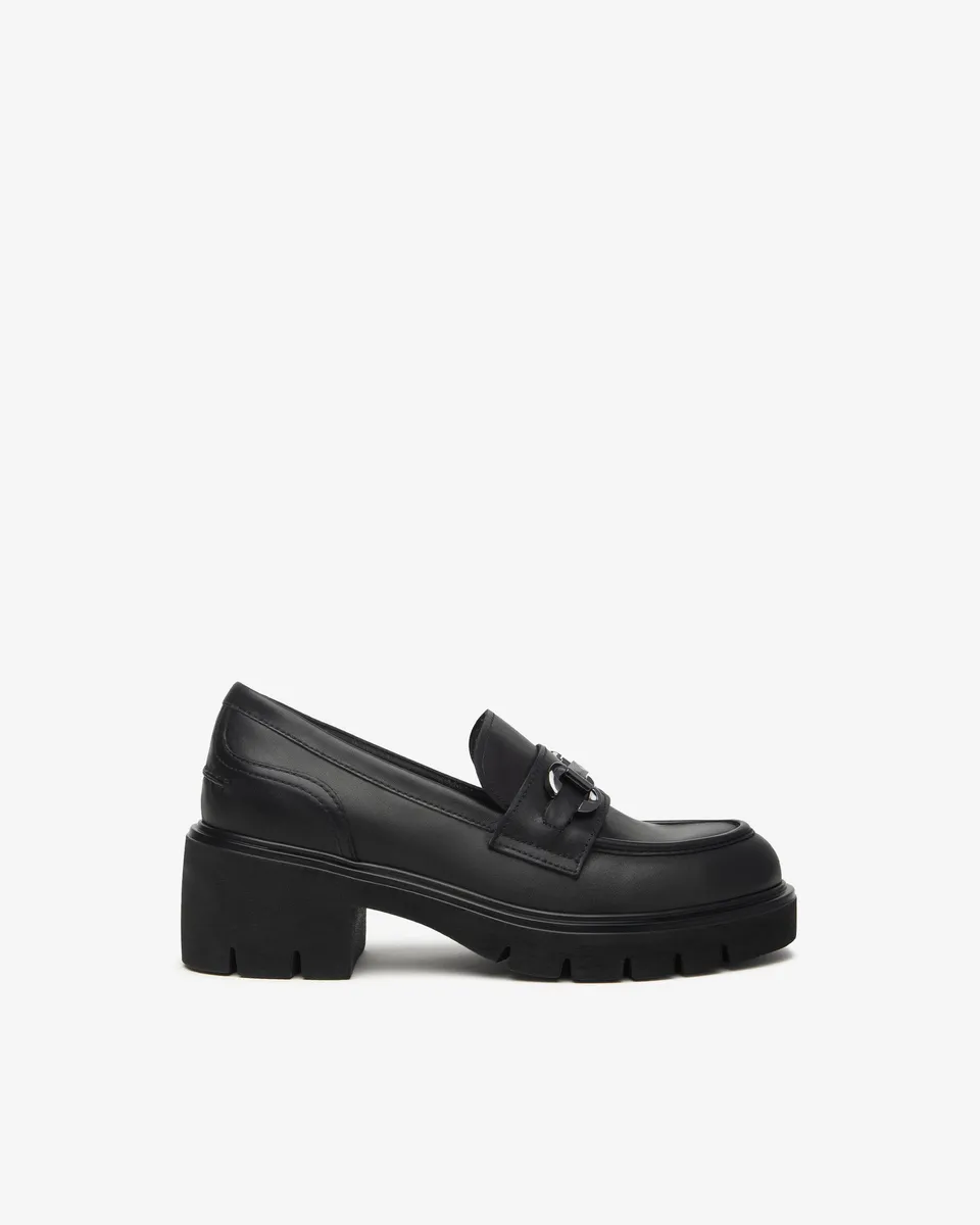 NeroGiardini Mocassins Femme Cuir Talon 60 mm