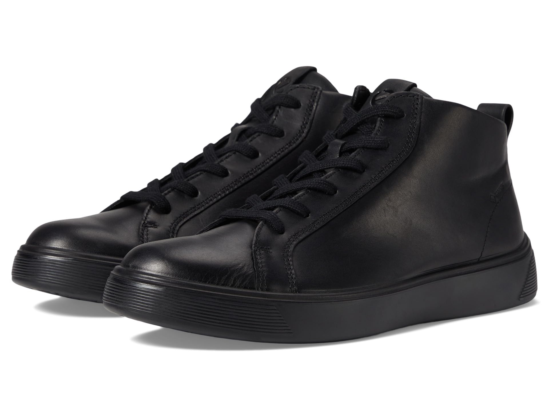ECCO STREET TRAY Boots homme noir cuir imperméable