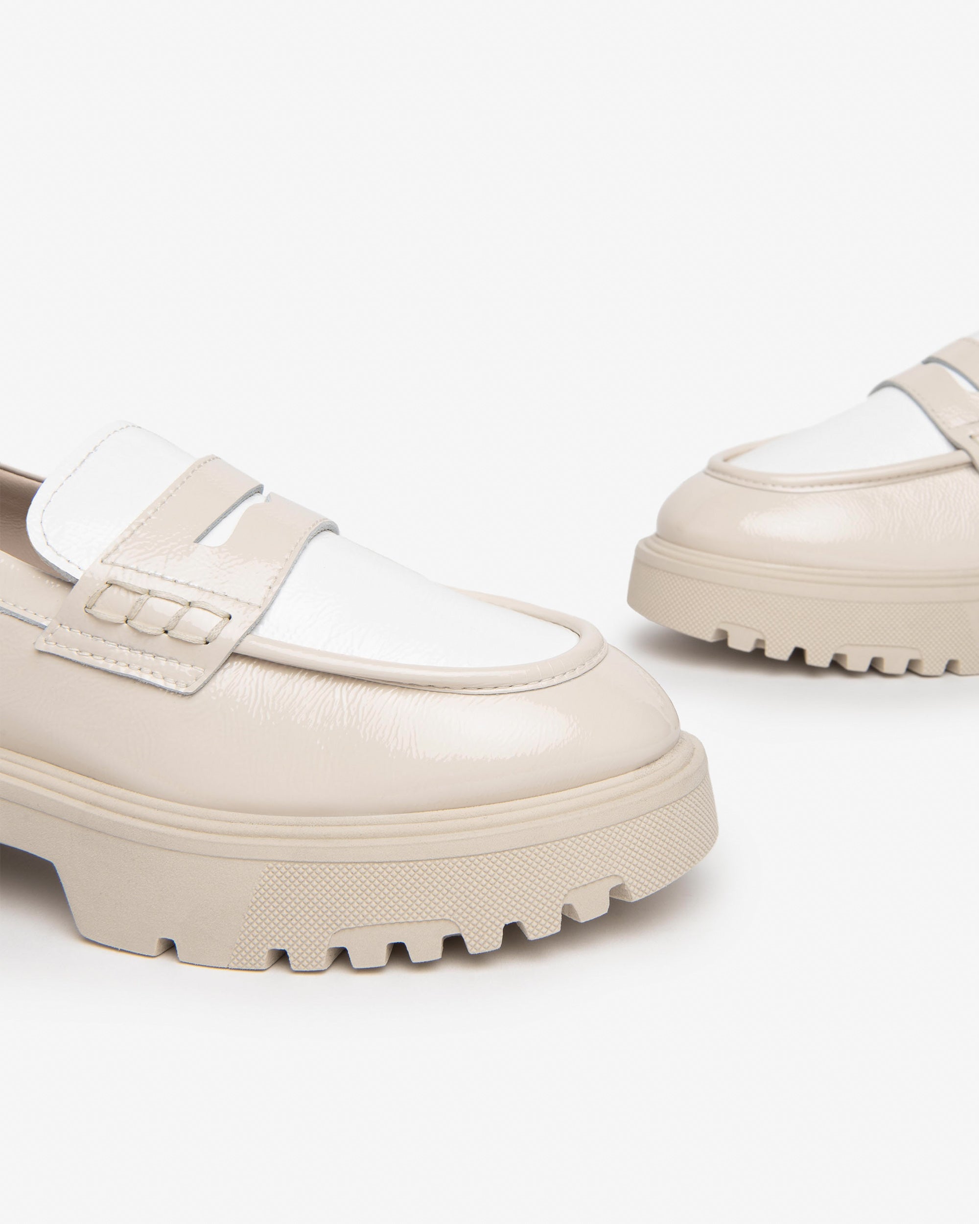 NeroGiardini Mocassins loafers vernis femme cuir confort