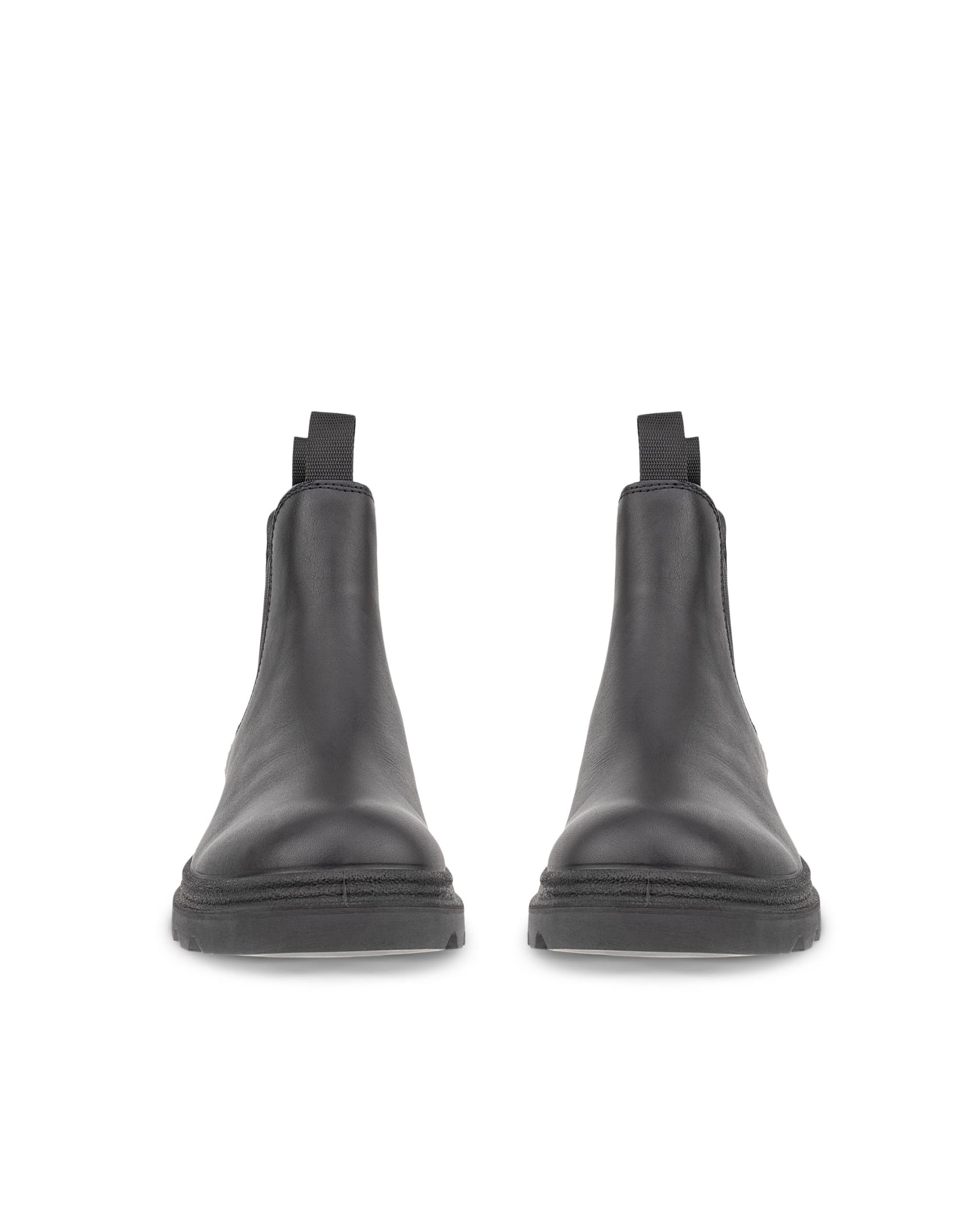 ECCO Grainer Botte Chelsea Femme Cuir Confort Ville