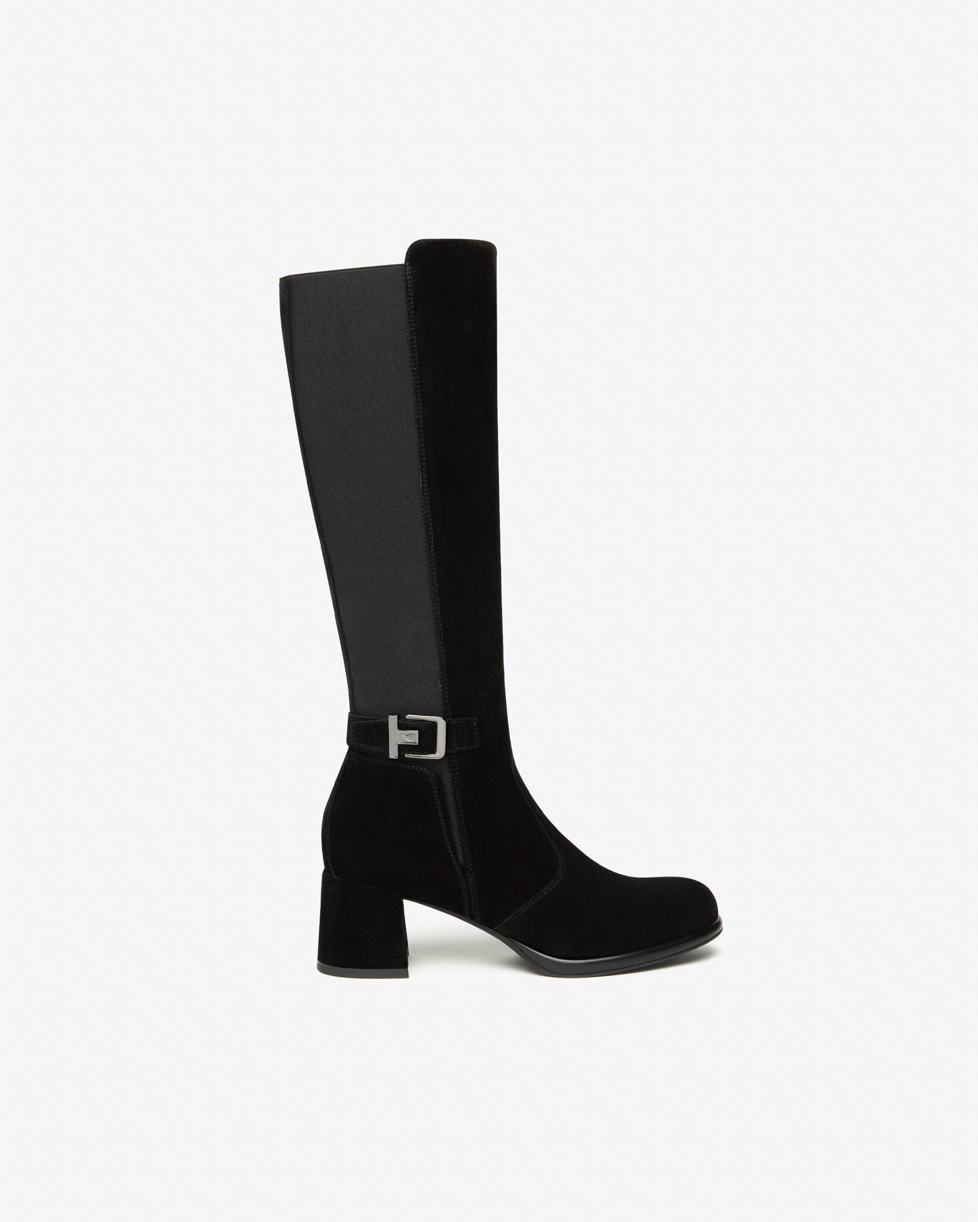 NeroGiardini Bottes Femme Velours Tissu Automne-Hiver