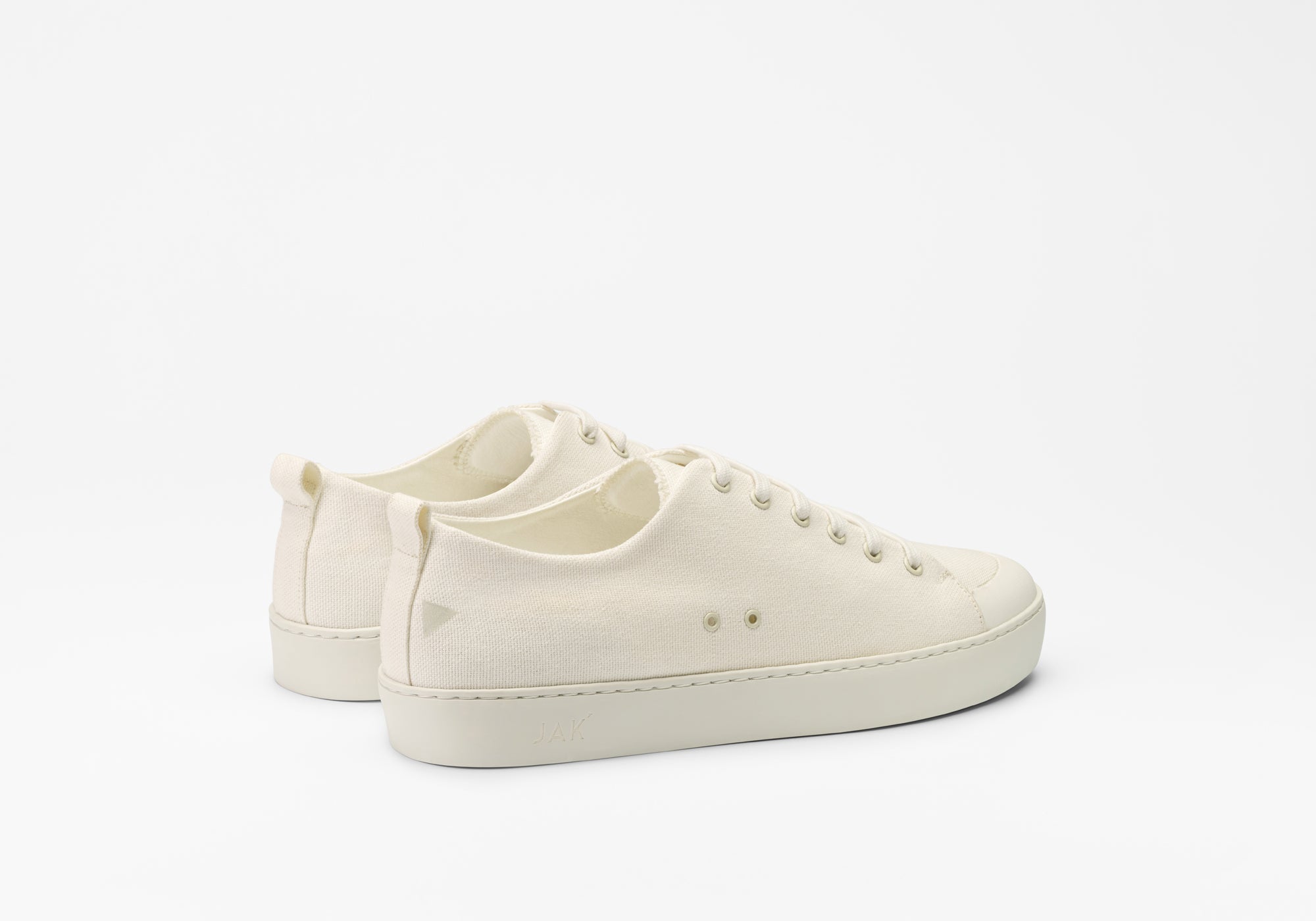 JAK Glove baskets toile blanche vegan