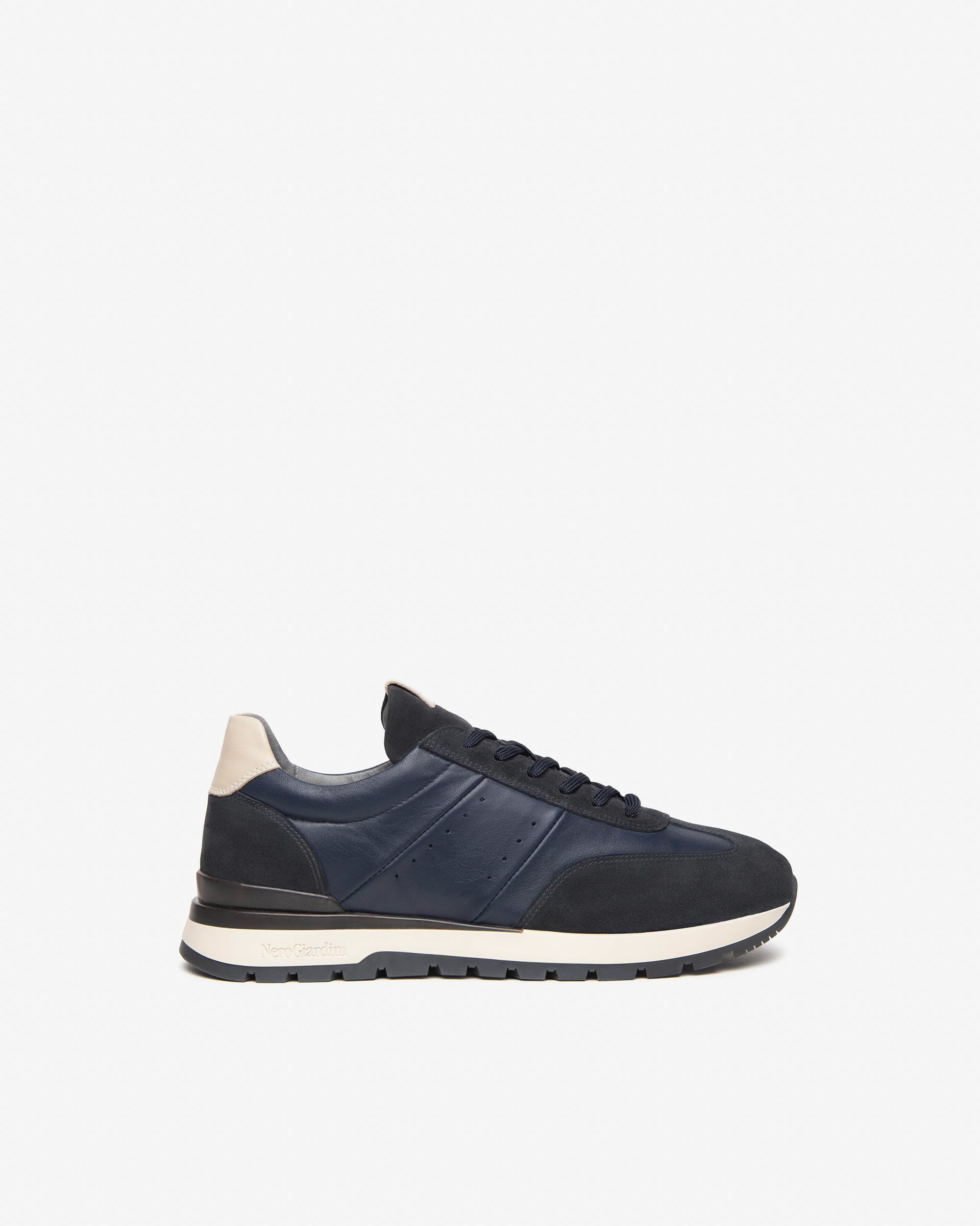 NeroGiardini Sneakers Homme Cuir Daim Confort Ville