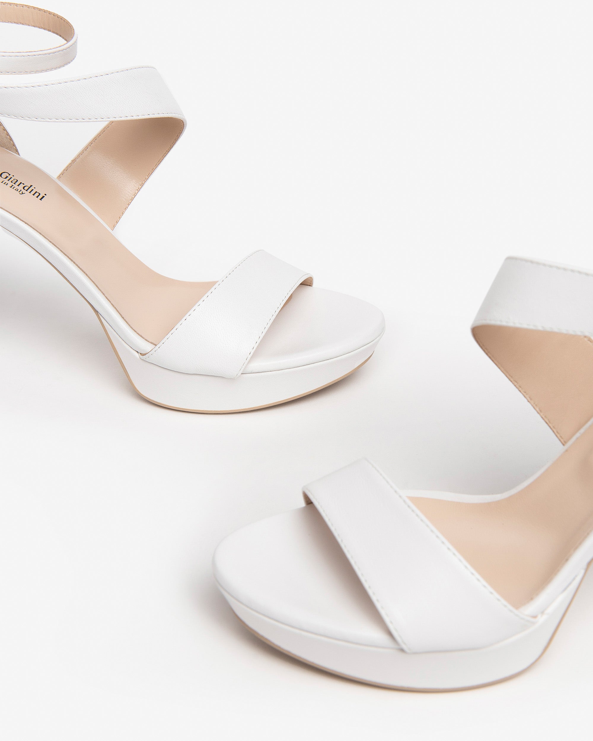 NeroGiardini Sandales Femme Cuir Premium Mariage