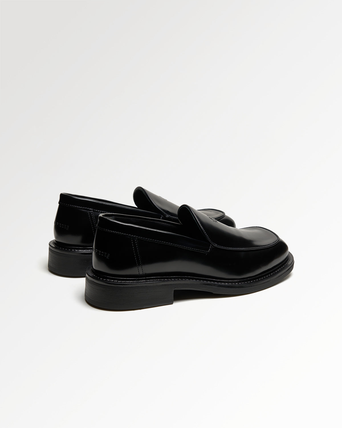 Filling Pieces Square Loafer Polido mocassin noir cuir