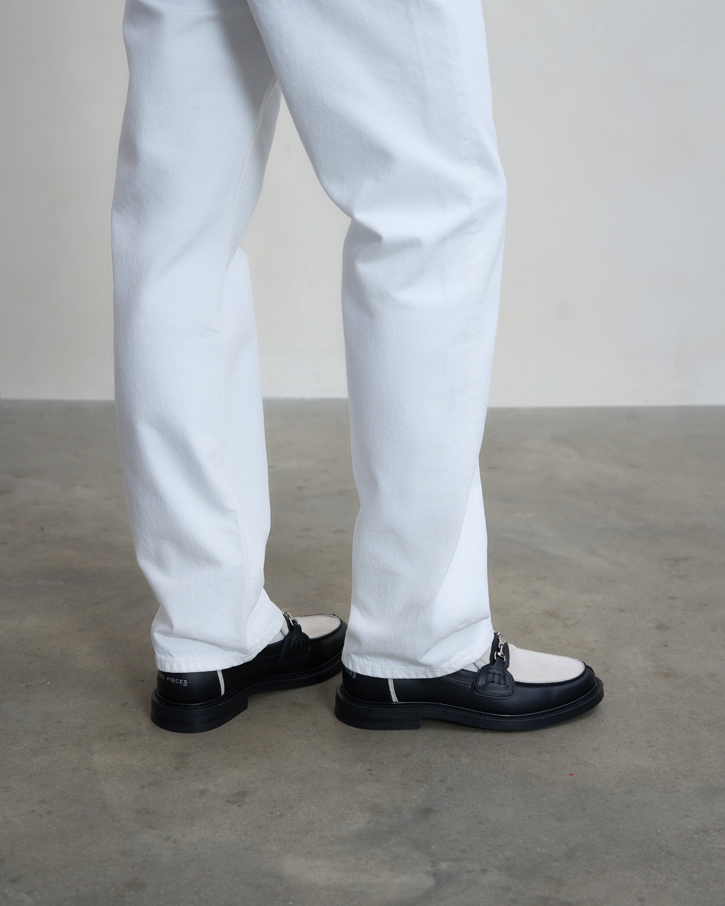 Filling Pieces Loafer Hazy mocassins blanc cassé
