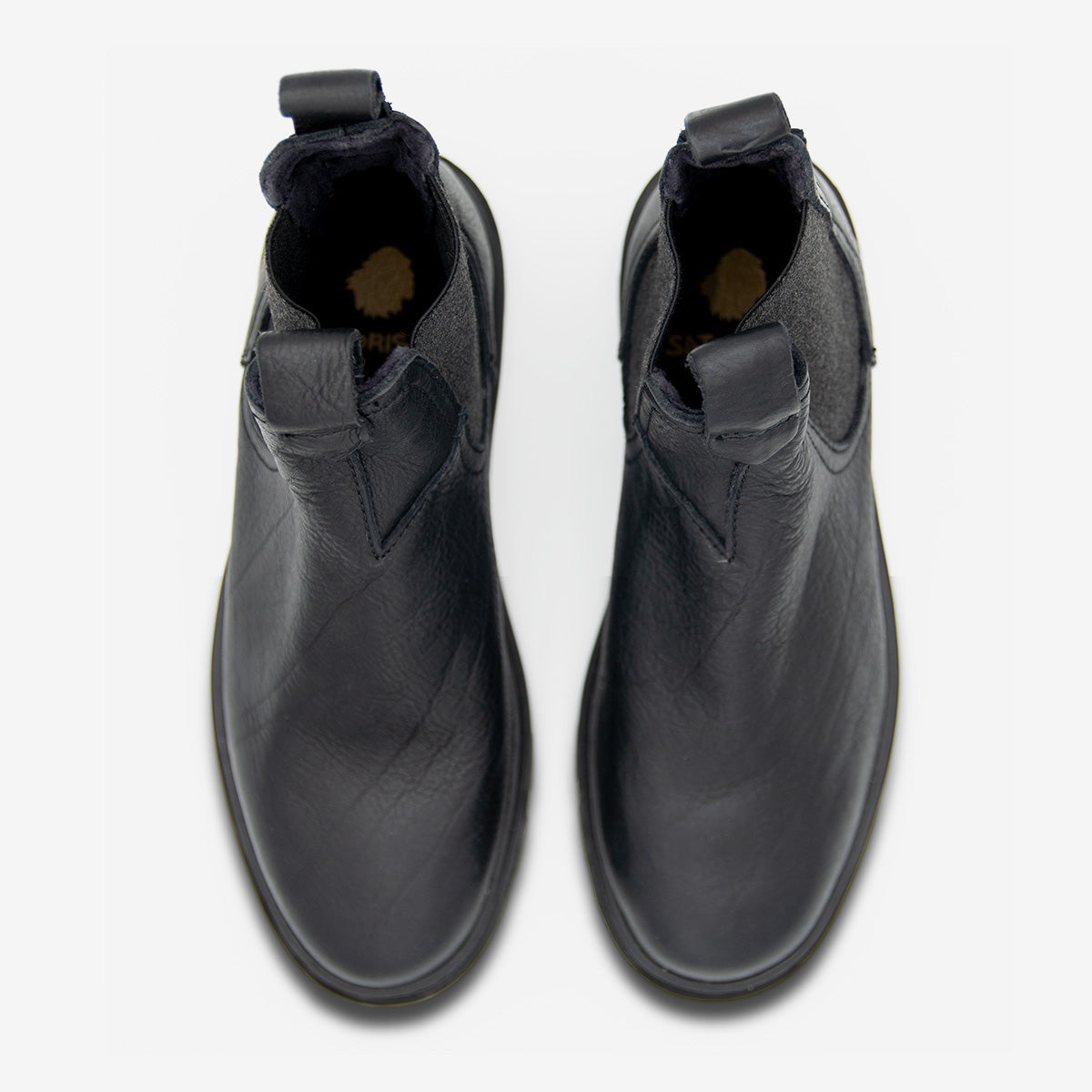 Satorisan Unalome Chelsea Premium bottines cuir noir