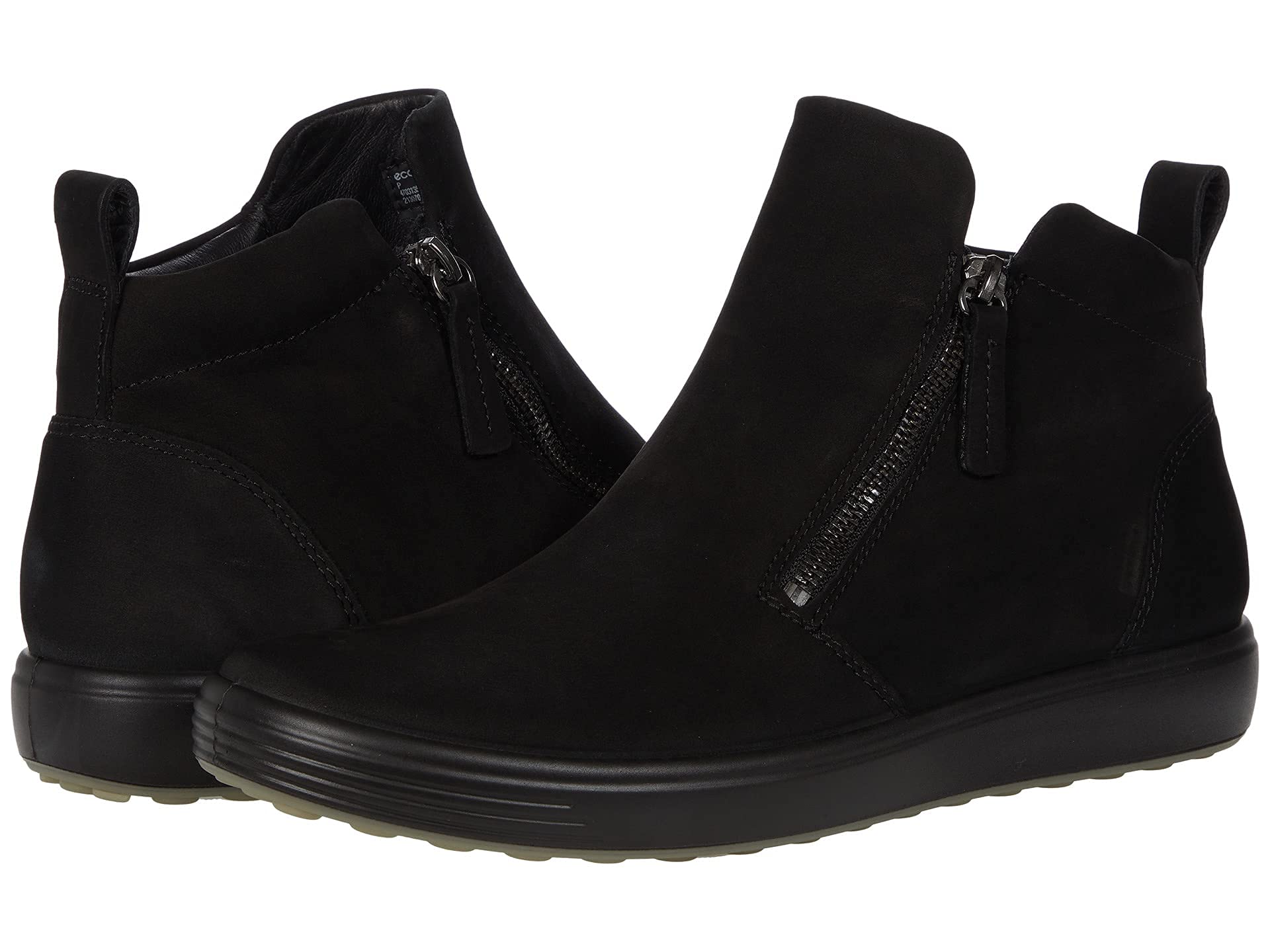 ECCO Soft 7 basket femme cuir Night Sky