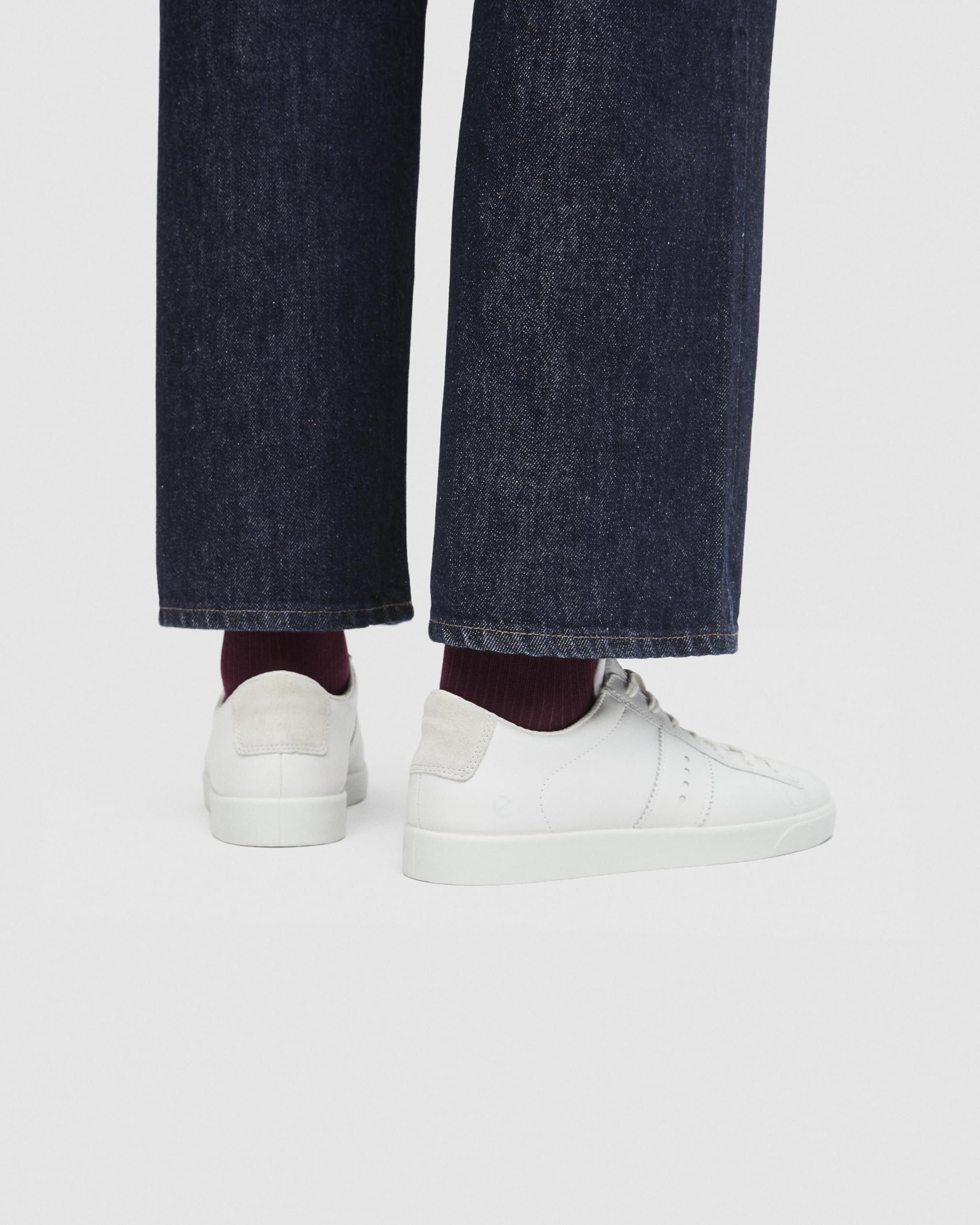 ECCO Street Lite W basket femme cuir blanc
