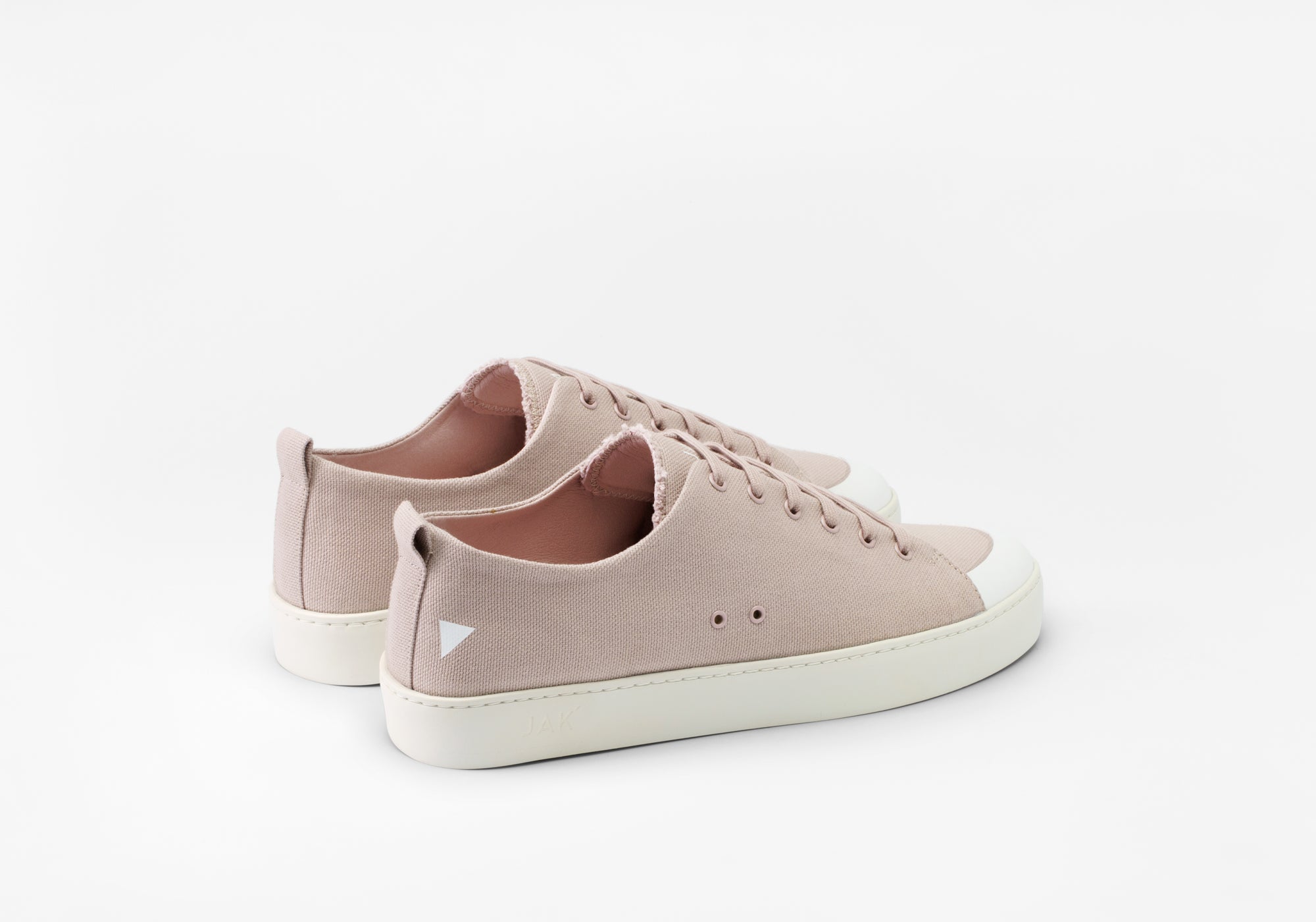 JAK Glove baskets toile mauve vegan coton bio